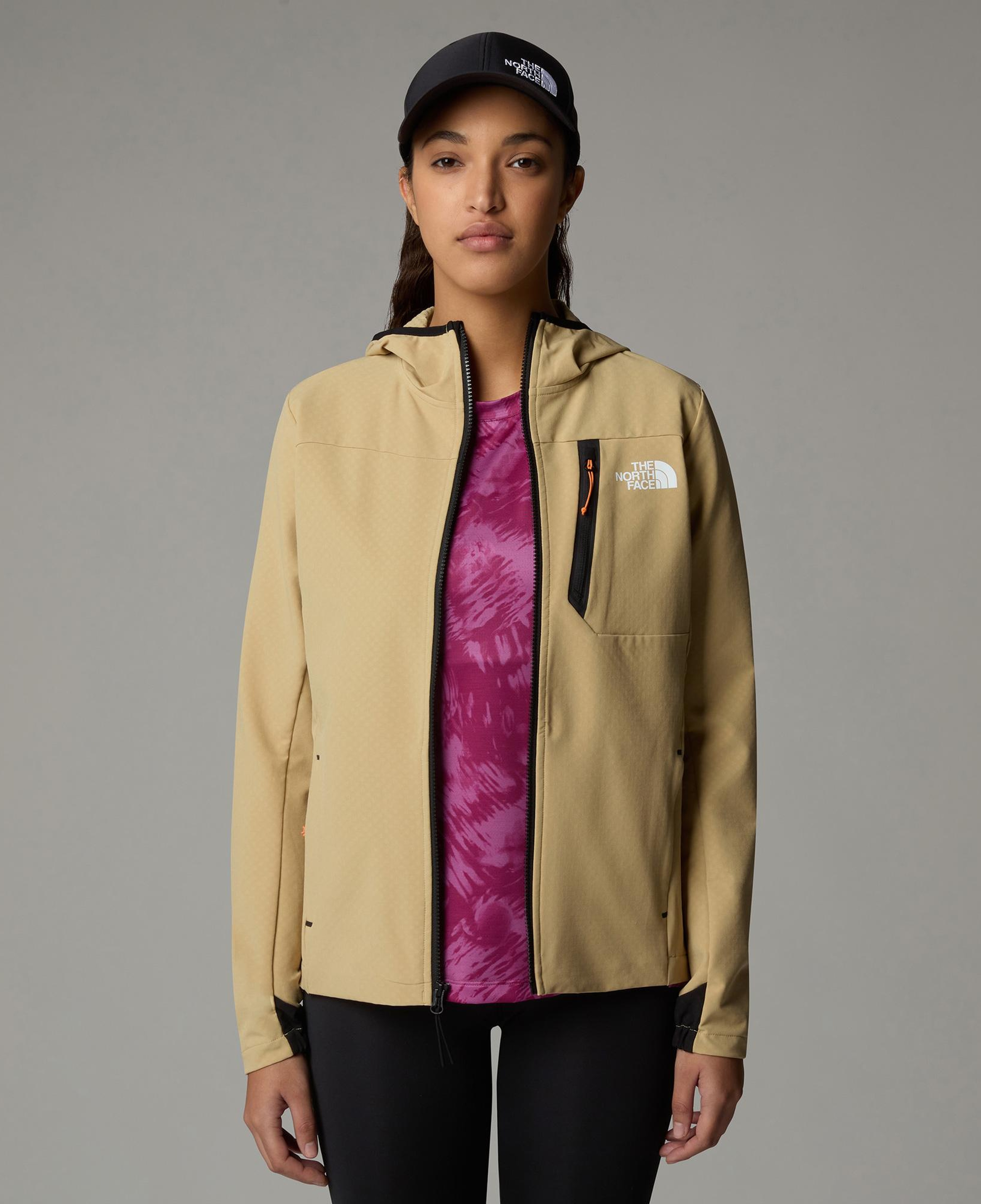 The North Face W Ma Softshell Kadın Kahverengi Outdoor Ceket
