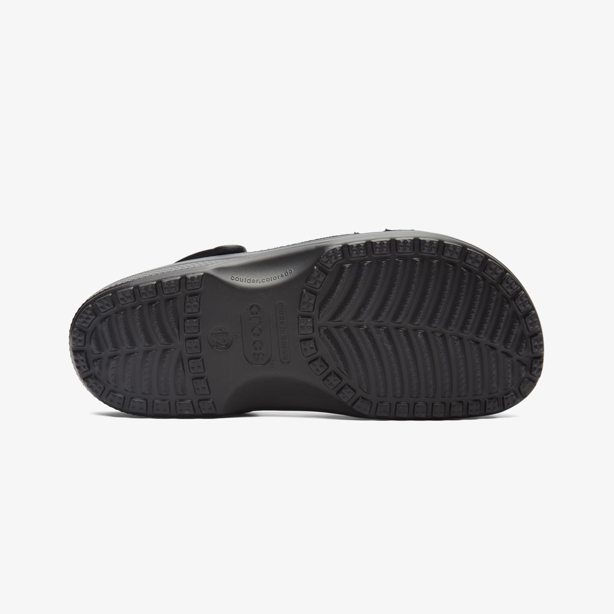 Crocs Classic Black Unisex Siyah Terlik
