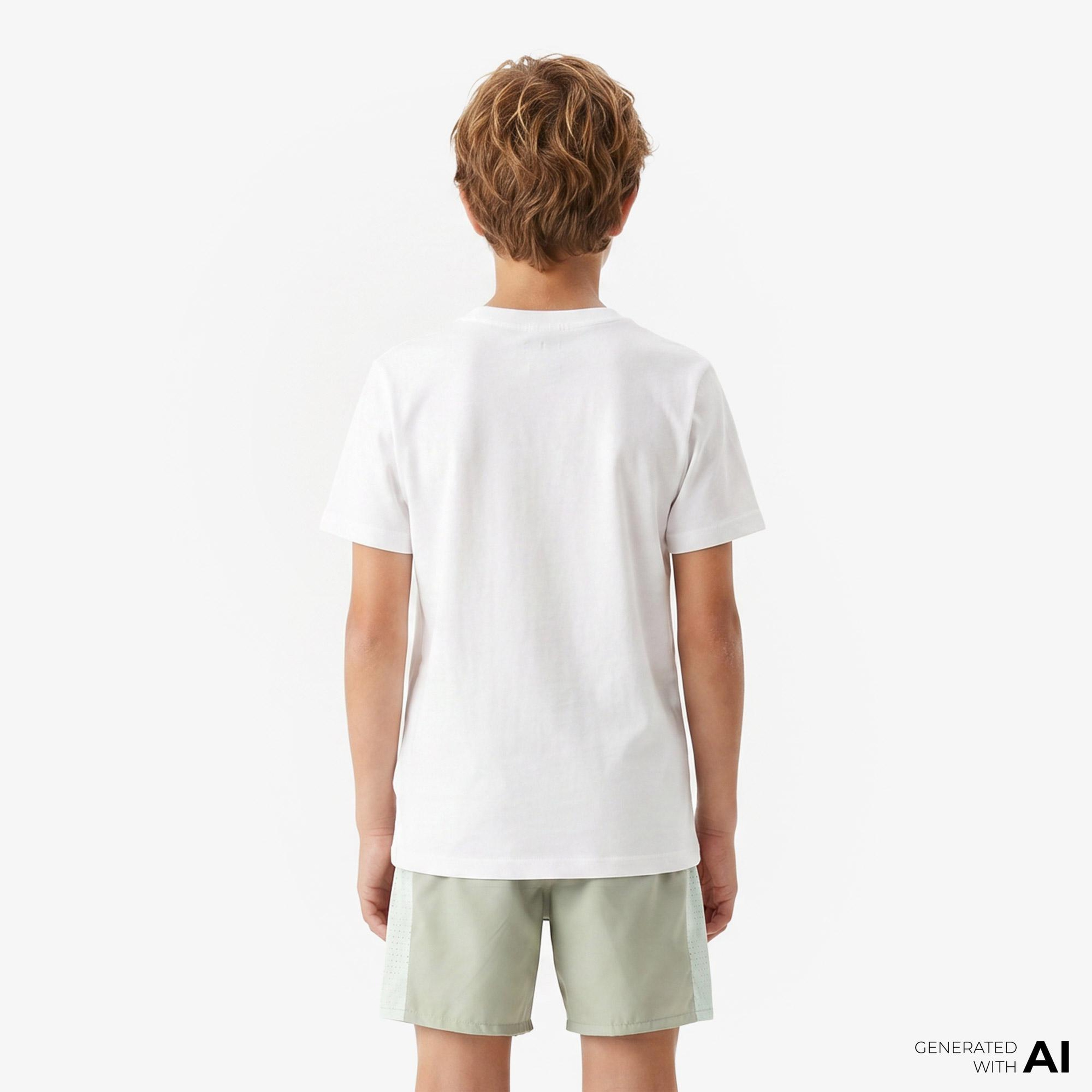 Jordan Fishing Lures Erkek Çocuk Krem Rengi T-Shirt