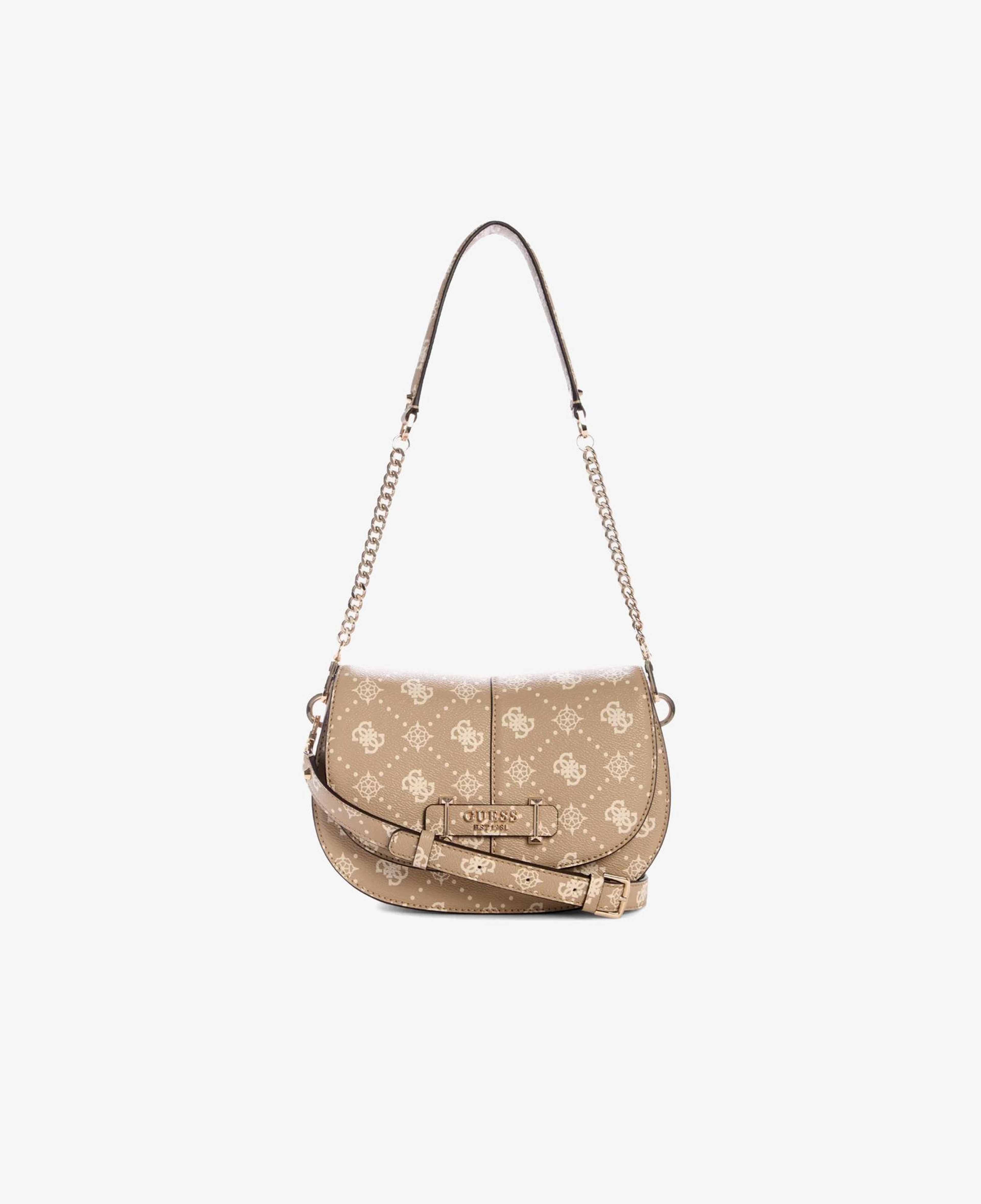 Guess Emelie Logo Kadın Bej Omuz Çantası