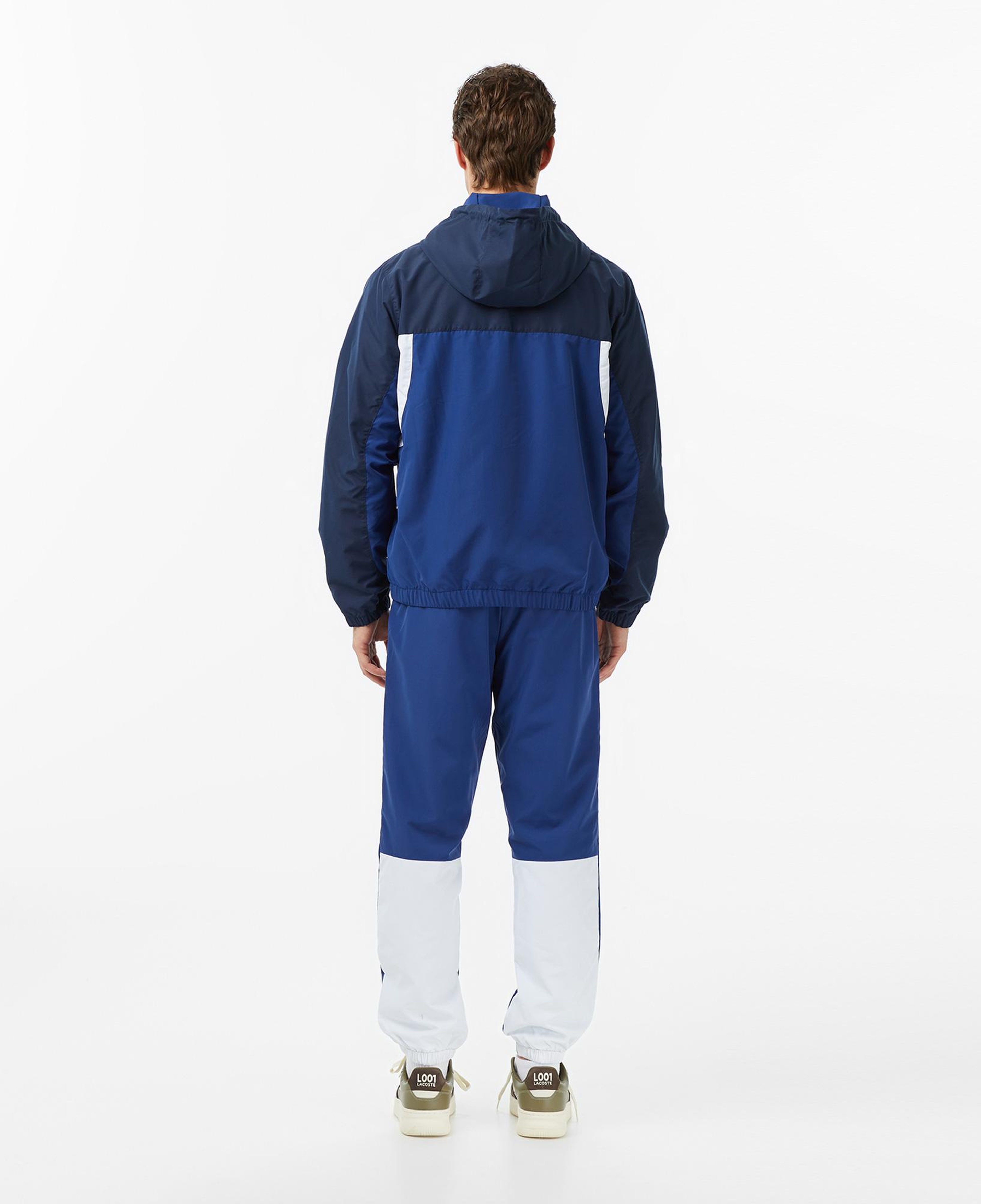 Lacoste Erkek Regular Fit Fermuarlı Renk Bloklu Lacivert Eşofman Takımı