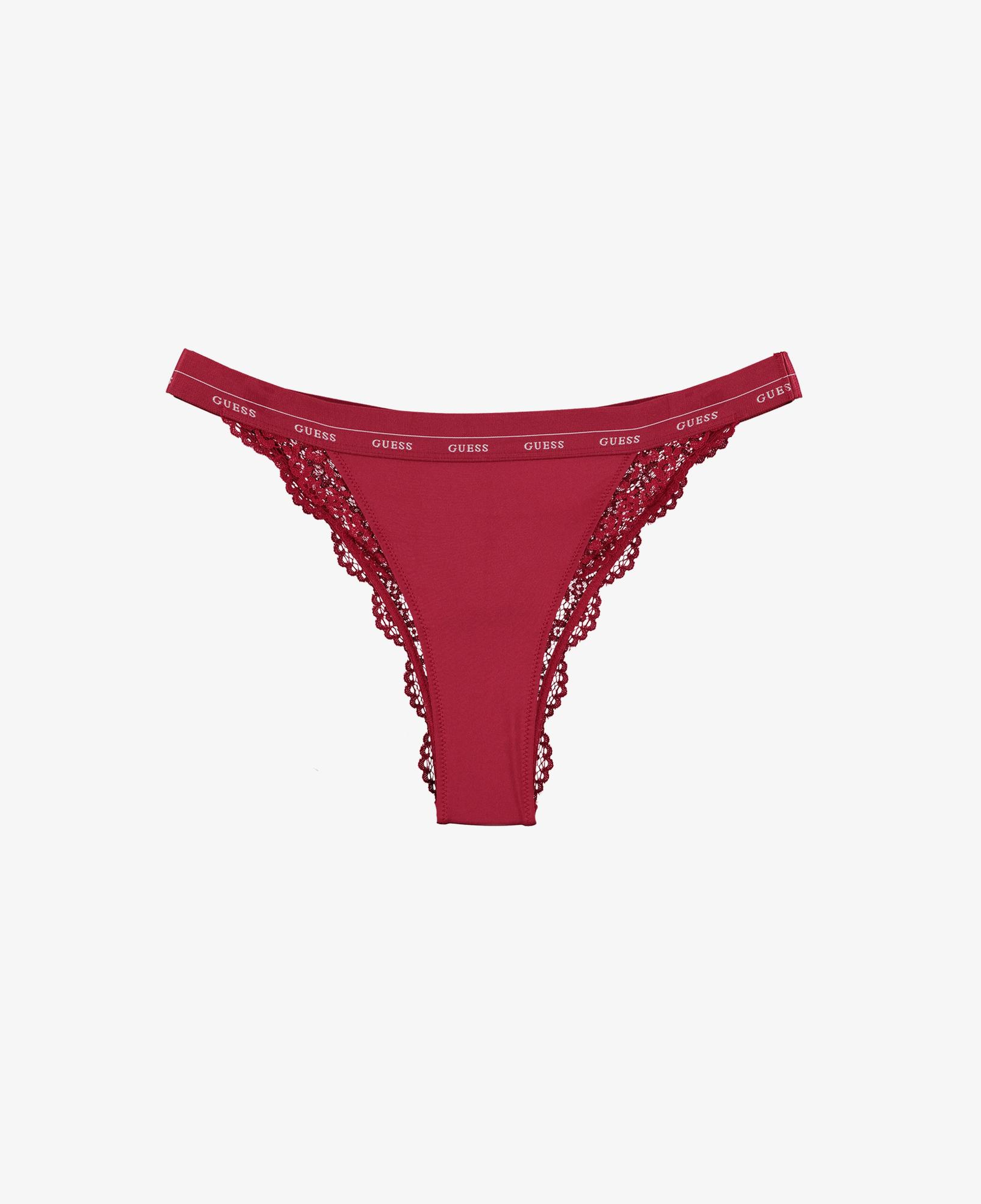Guess Jane Brazilian Külot Kadın Kırmızı Külot