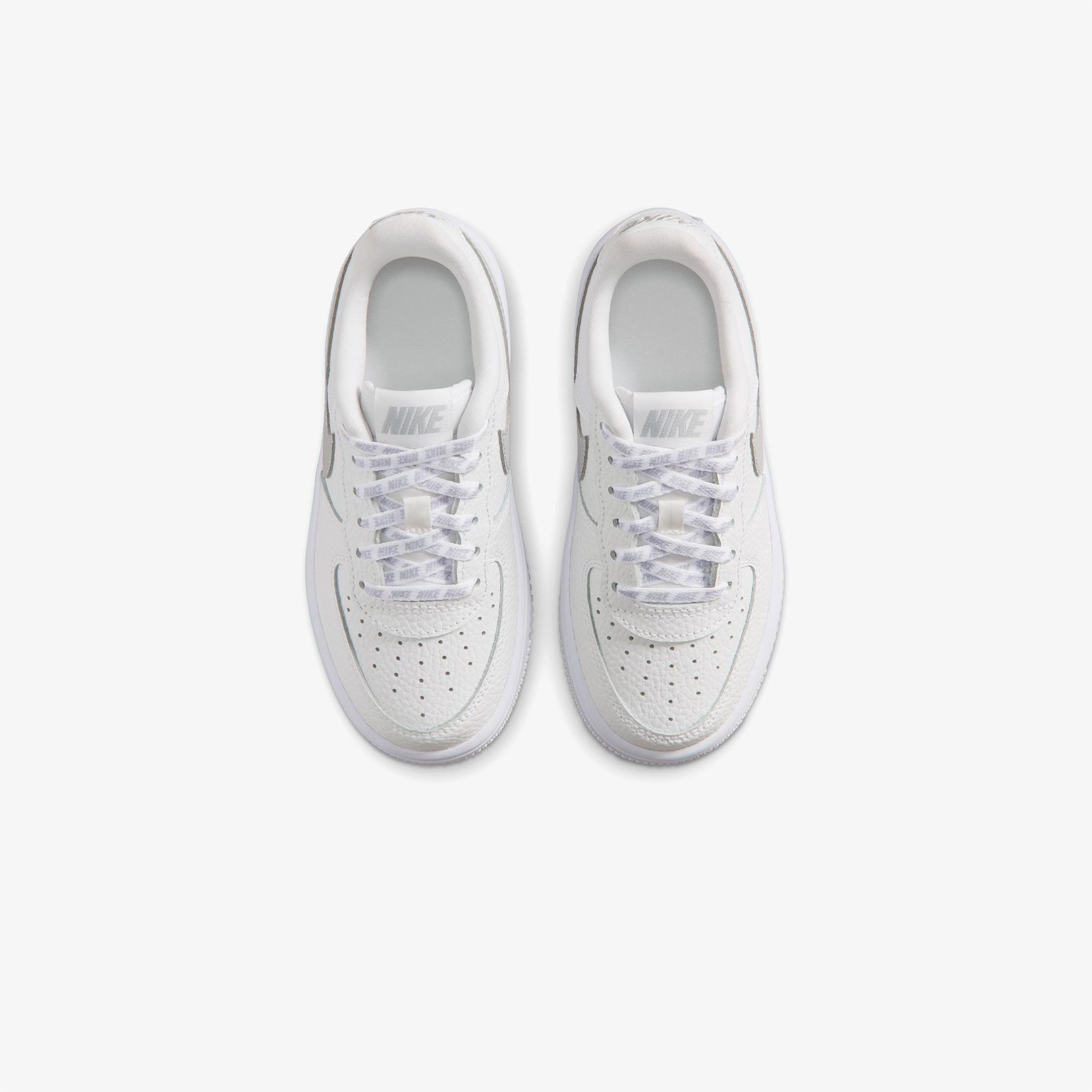 Nike Force 1 Low Lace Çocuk Beyaz Spor Ayakkabı