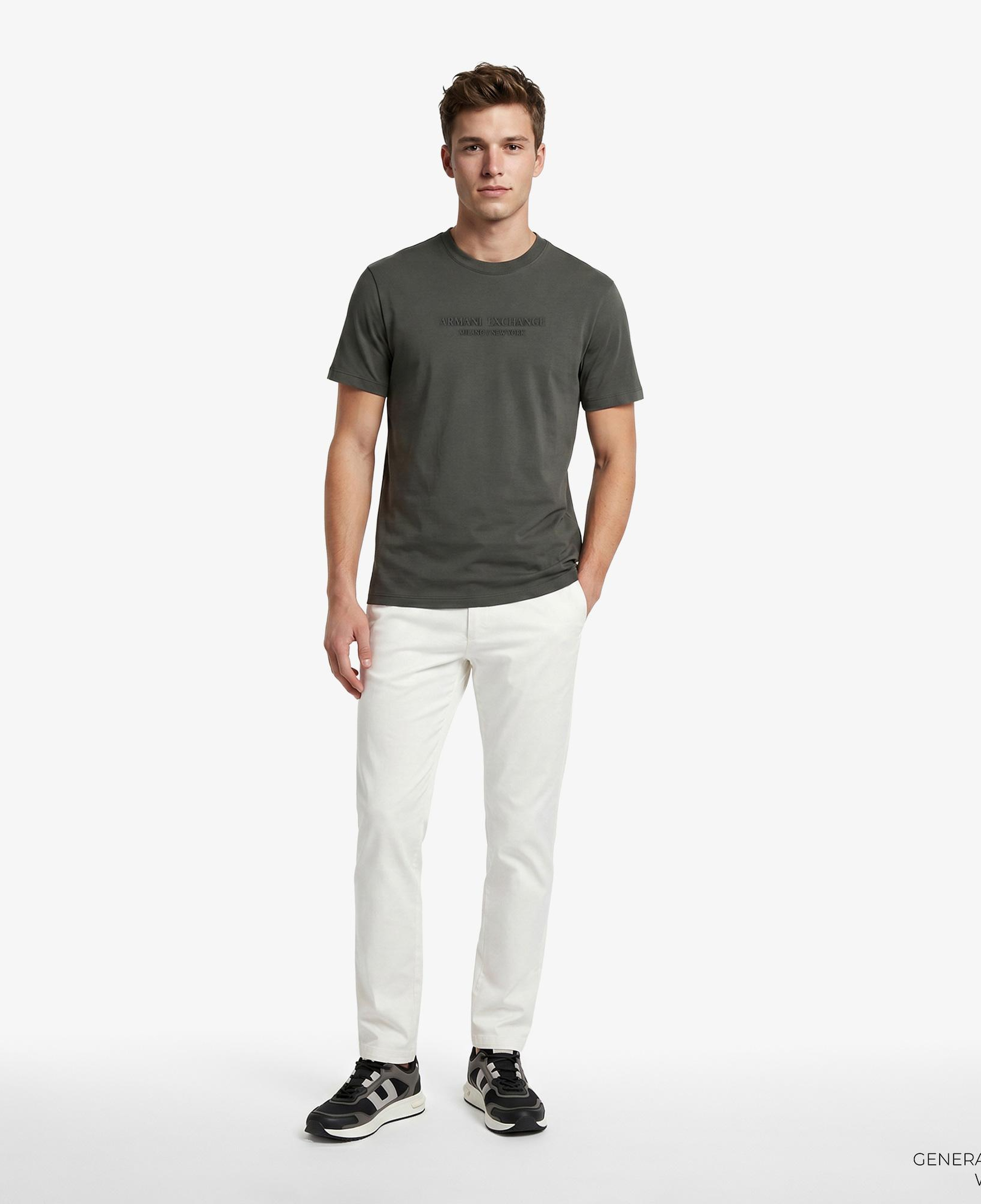 Armani Exchange Erkek Gri T-Shirt
