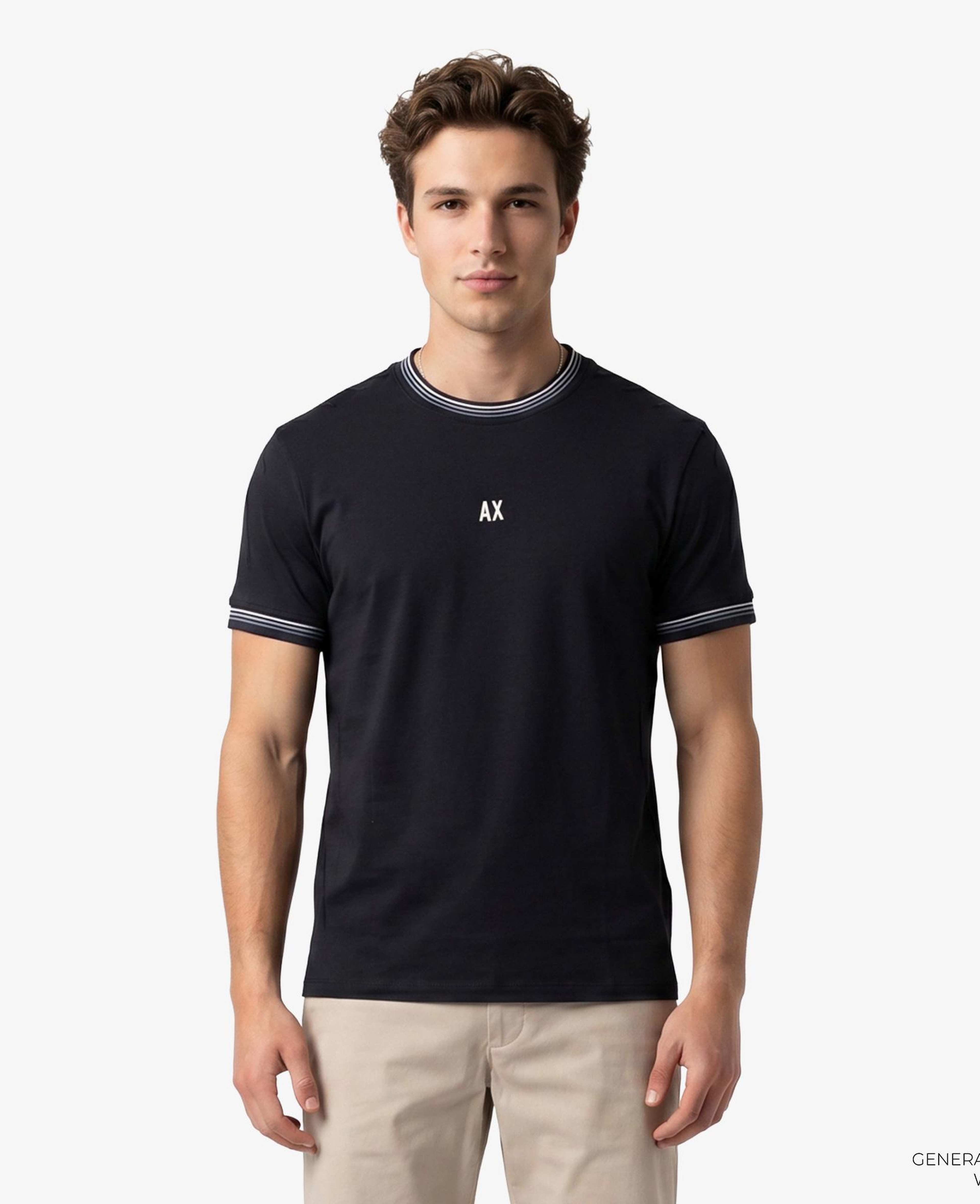 Armani Exchange Erkek Lacivert T-Shirt