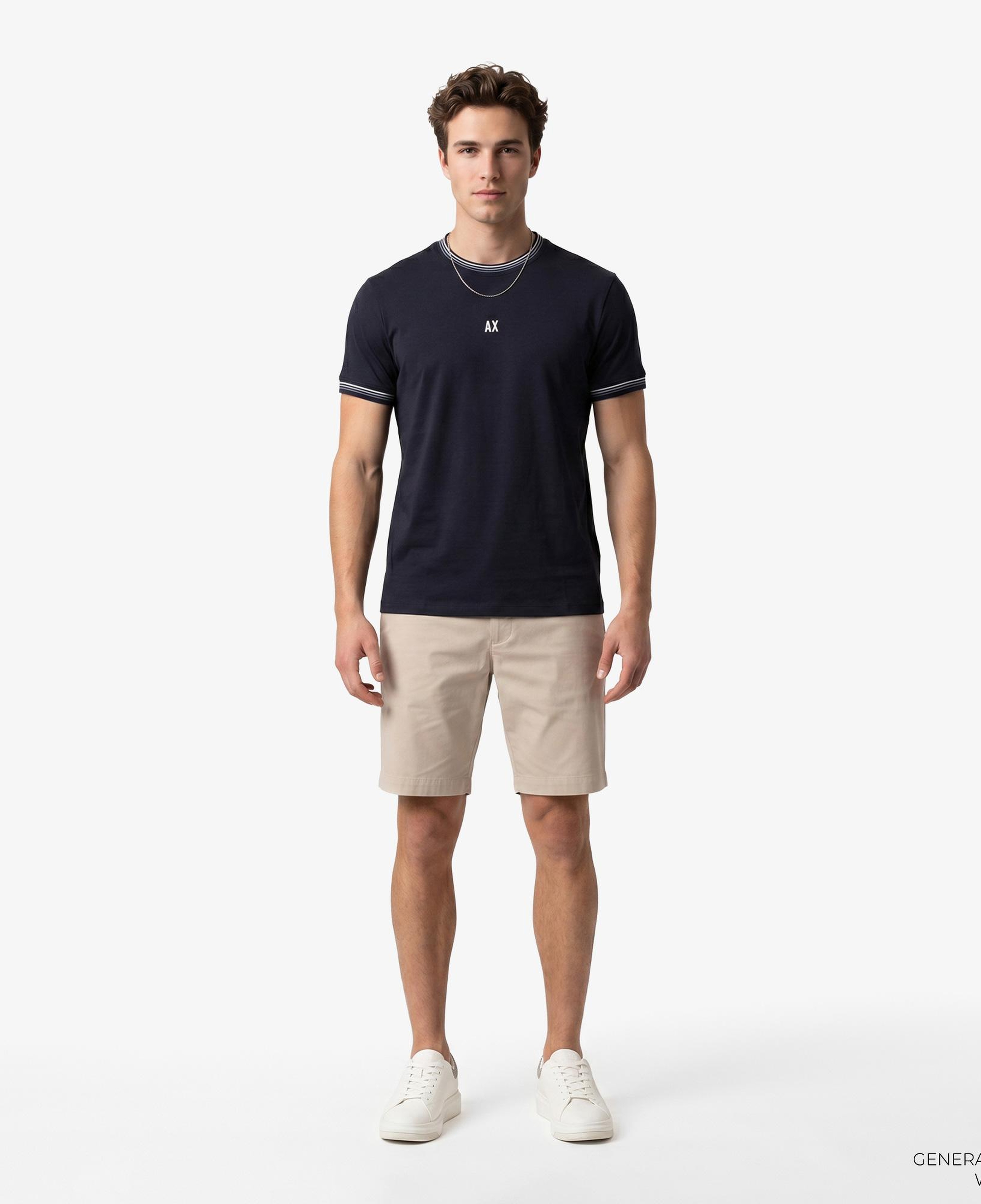 Armani Exchange Erkek Lacivert T-Shirt