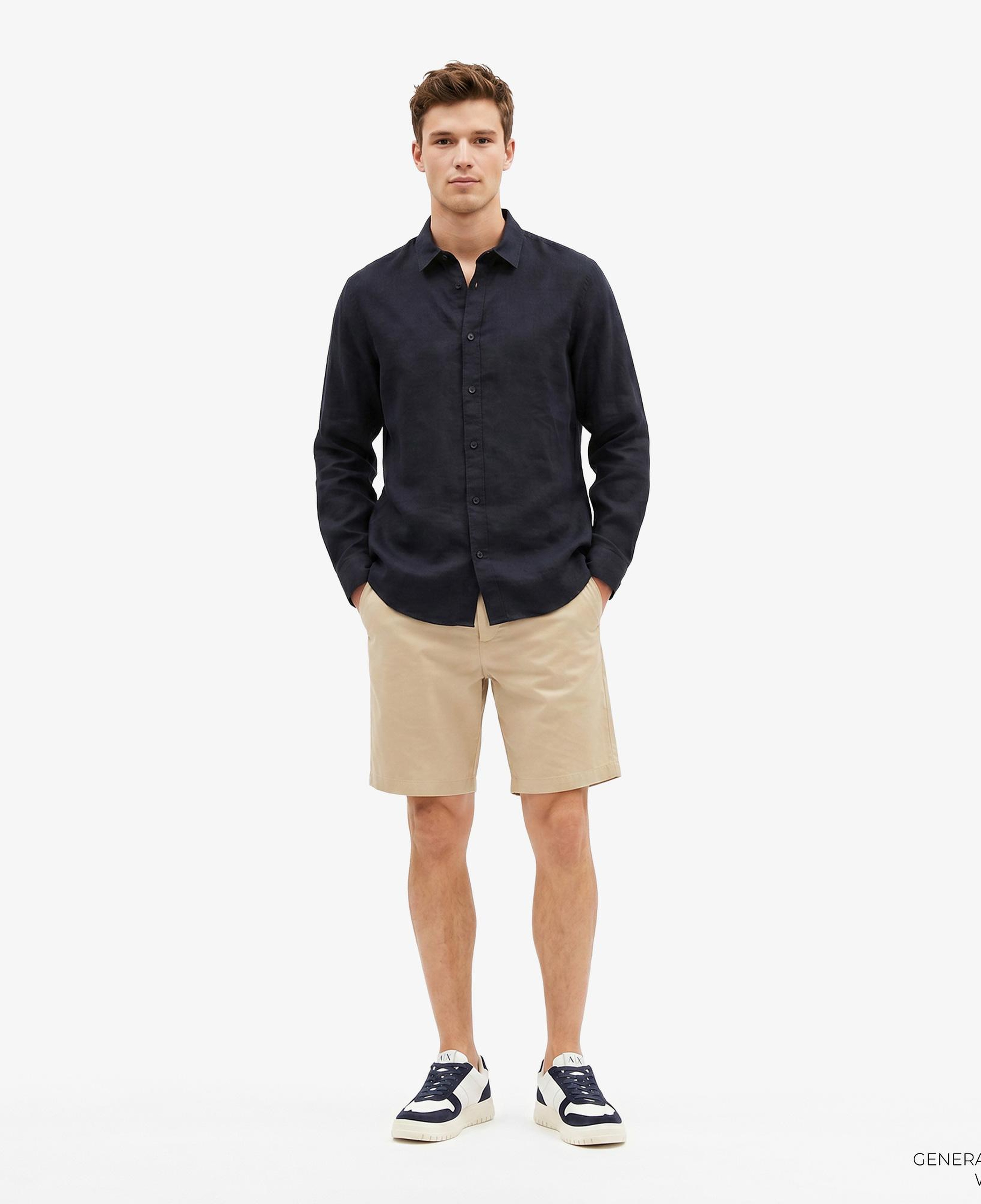 Armani Exchange Erkek Lacivert Gömlek