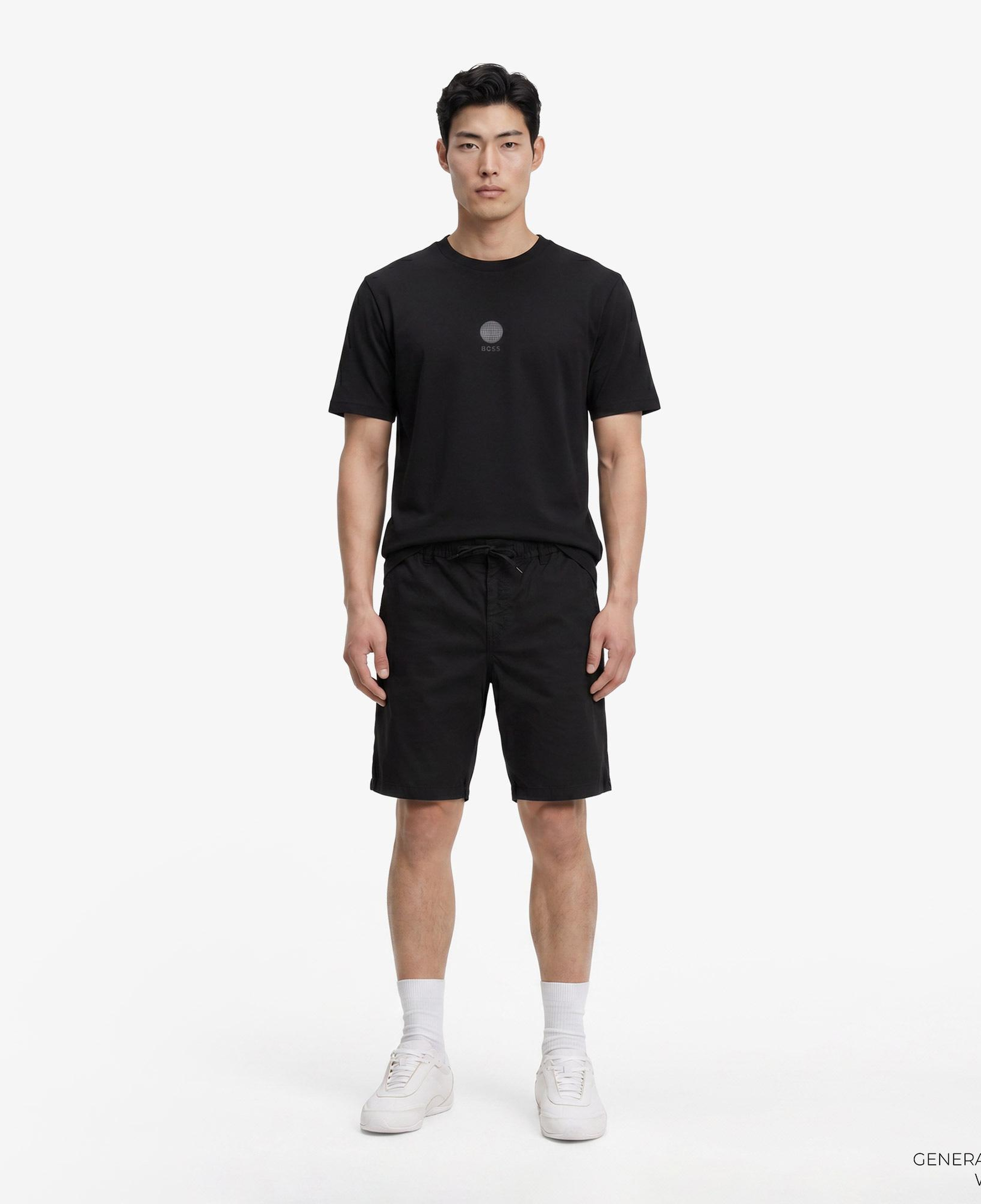 Boss Terrace Graphic Erkek Siyah T-Shirt
