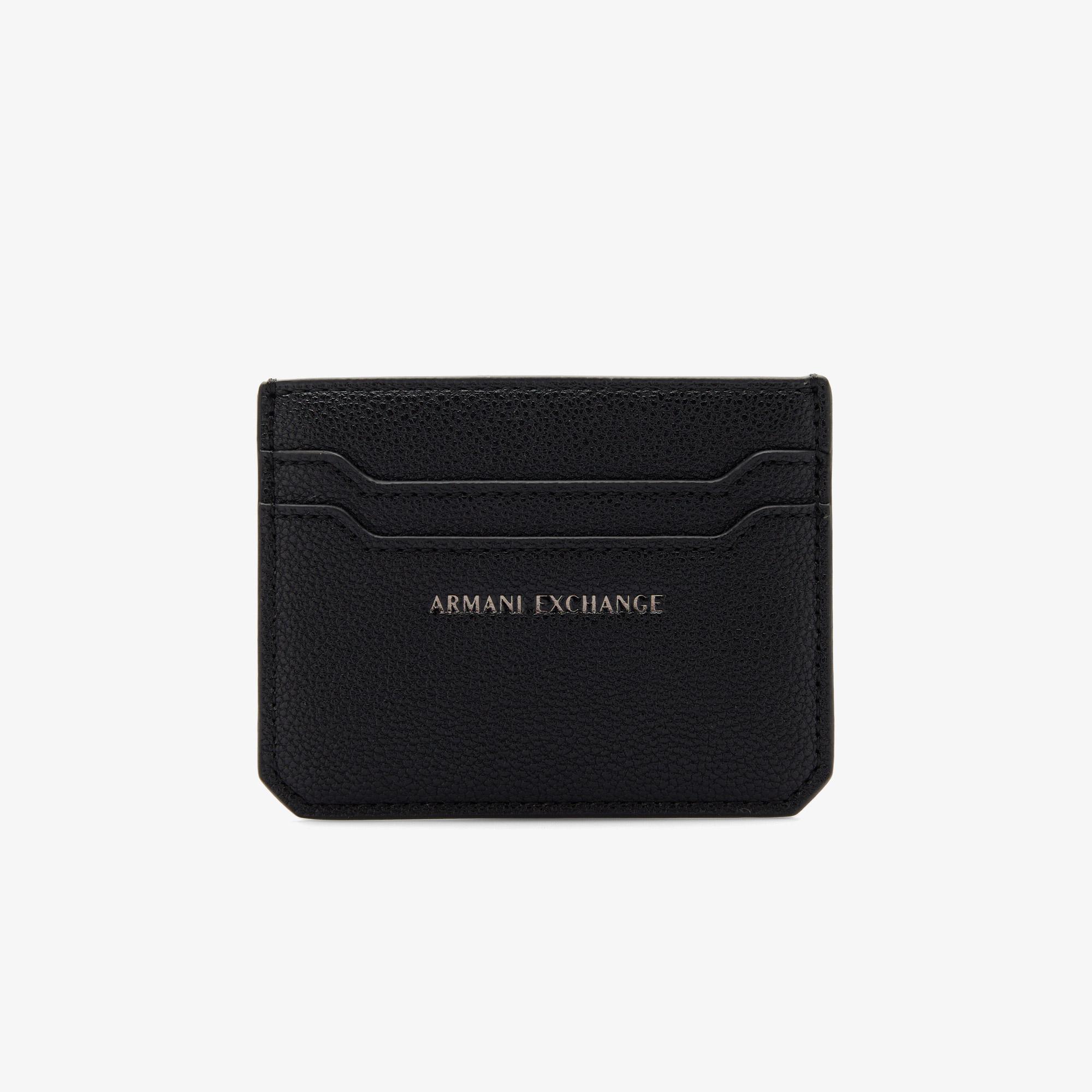 Armani Exchange Erkek Siyah Kartlık