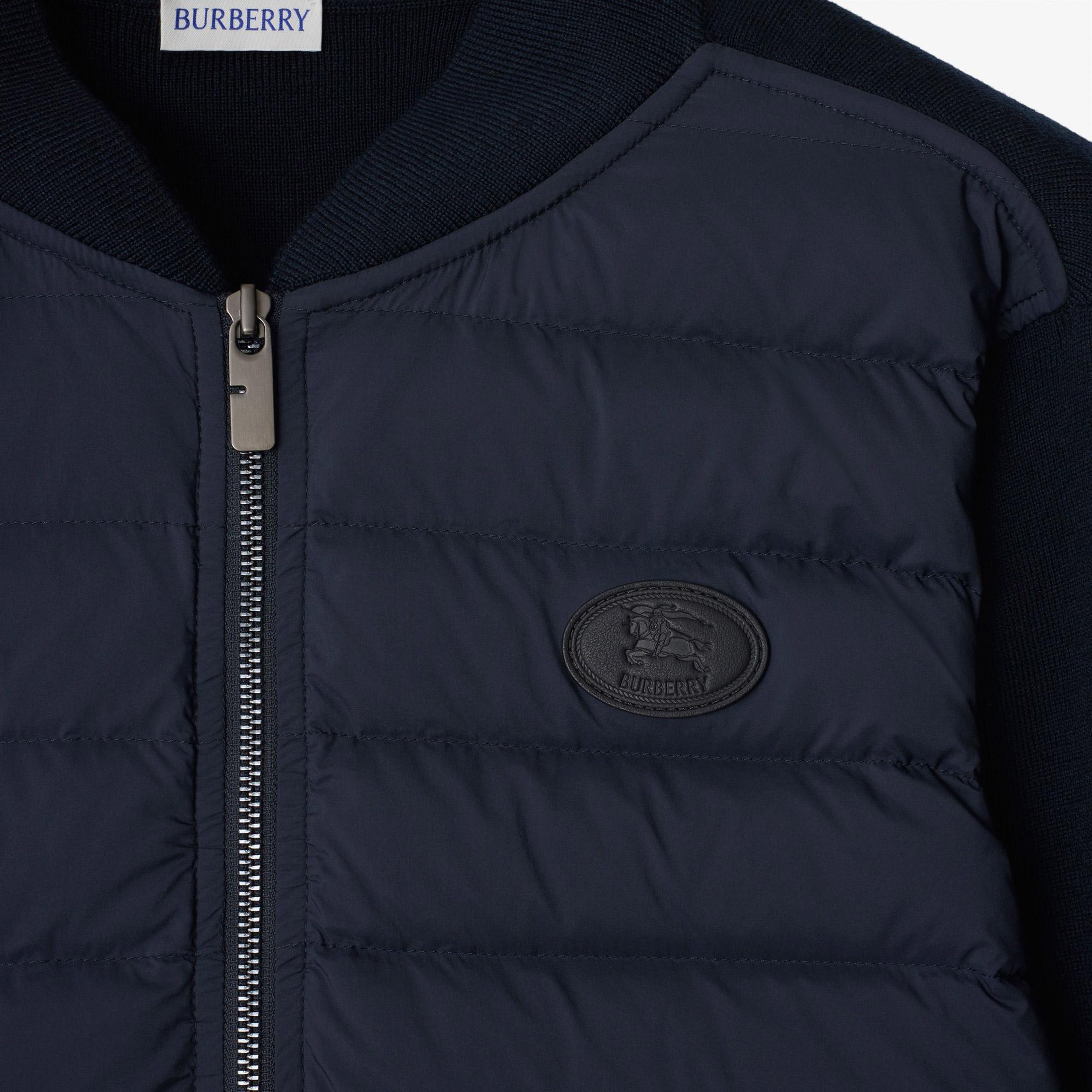Burberry Erkek Lacivert Mont