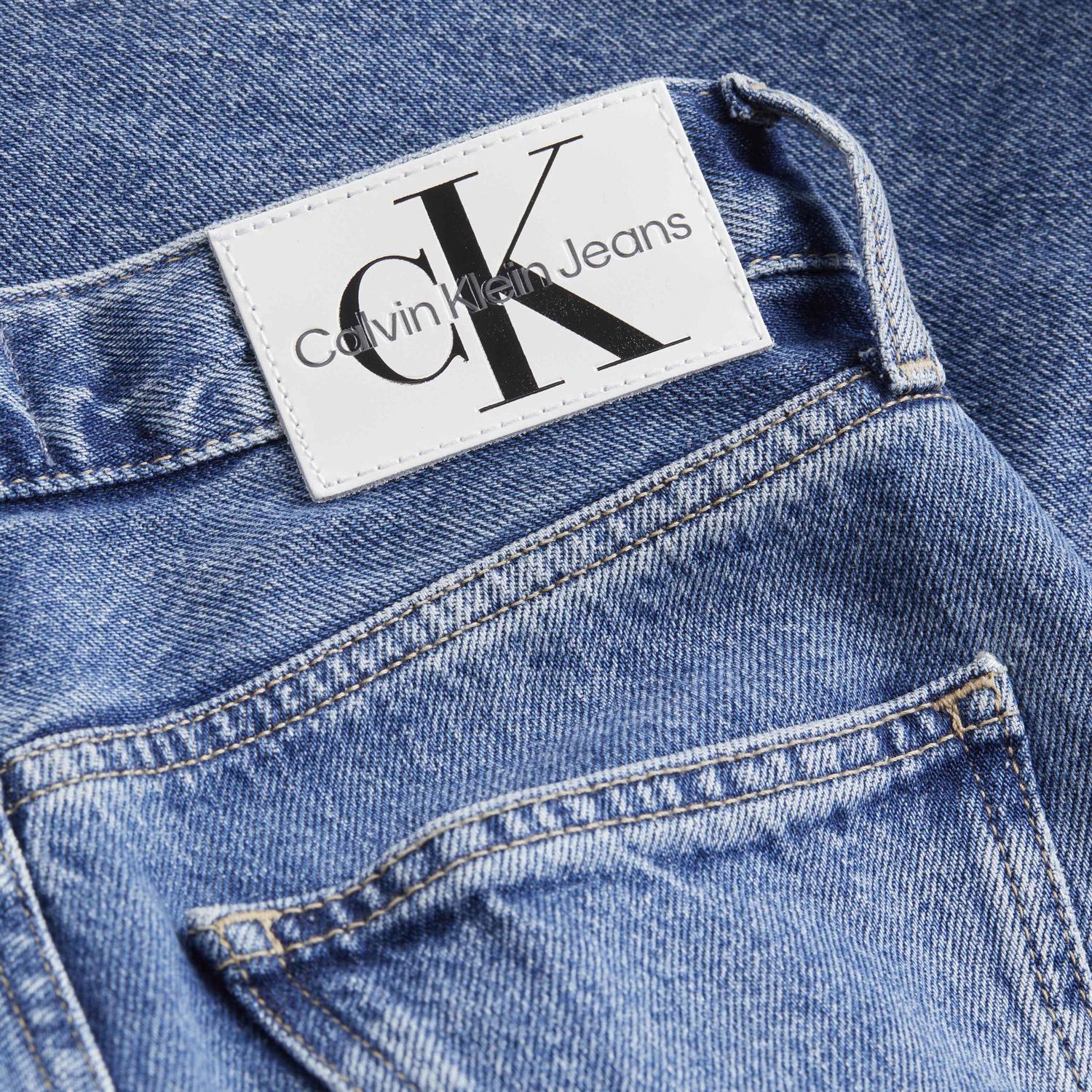 Calvin Klein Kadın Mavi Denim Jean