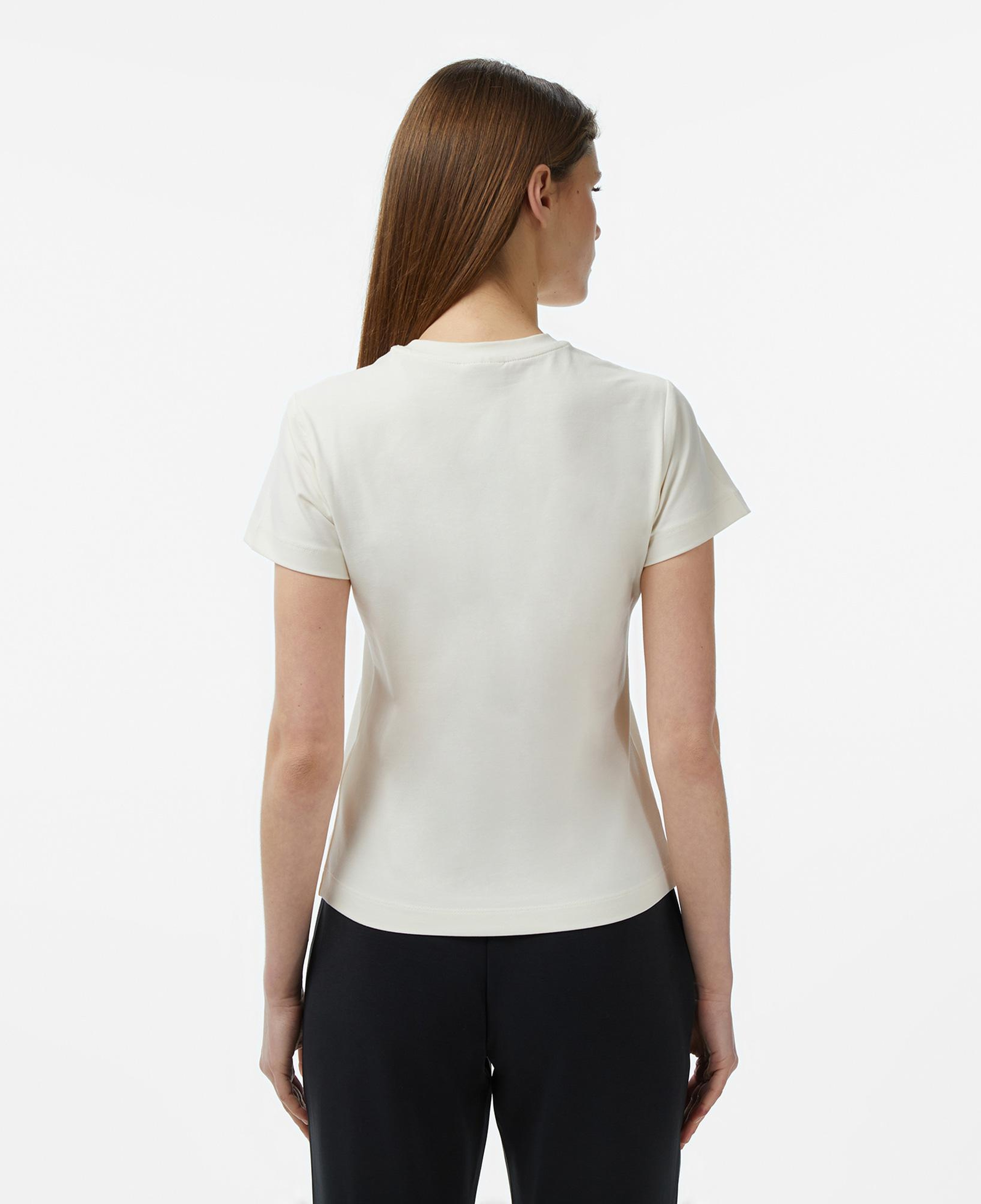 Guess Colette Aktif Slim Fit Kadın Beyaz T-Shirt