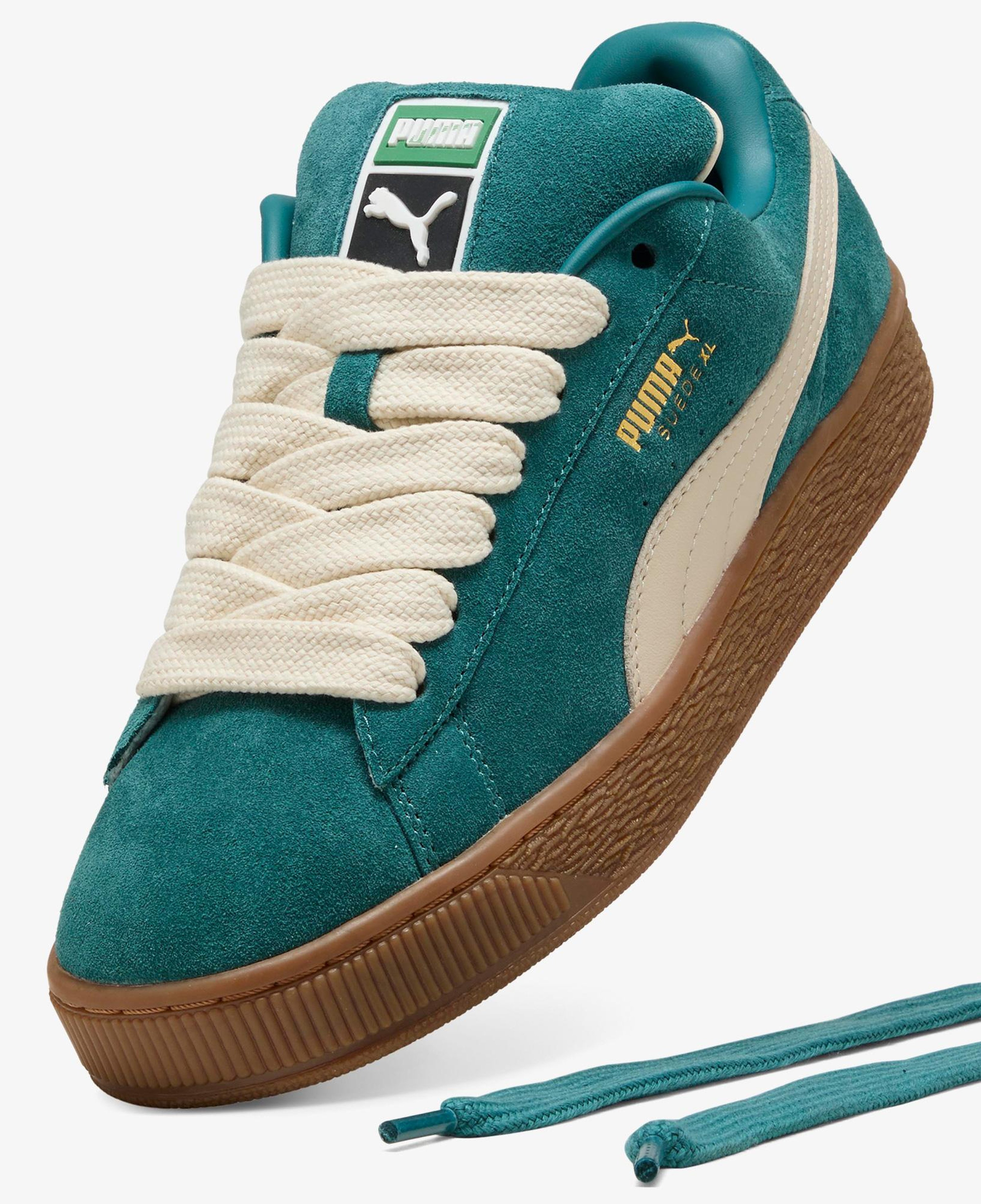Puma Suede XL Unisex Yeşil Spor Ayakkabı