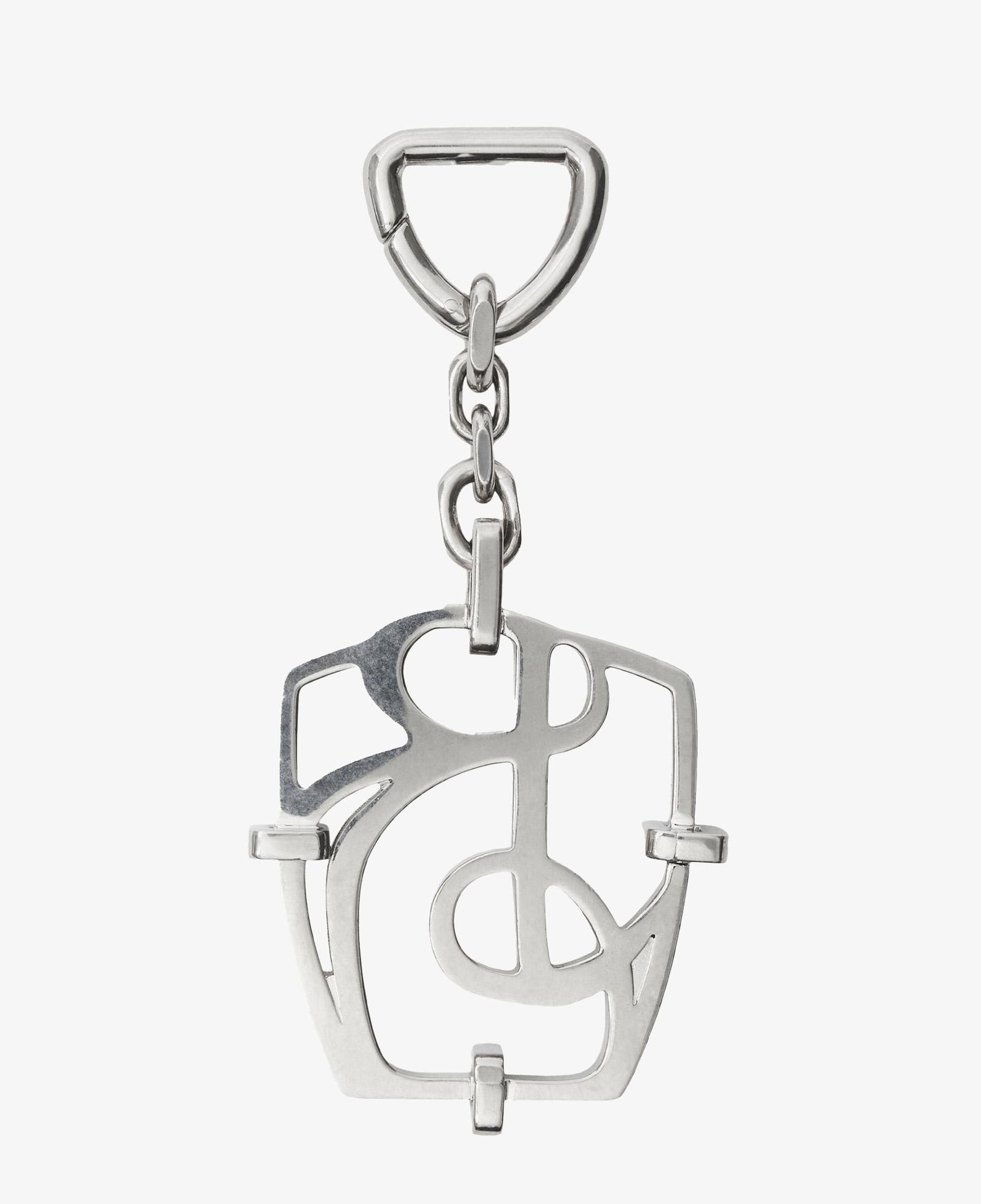 Burberry Shield Charm Kadın Gümüş Anahtarlık