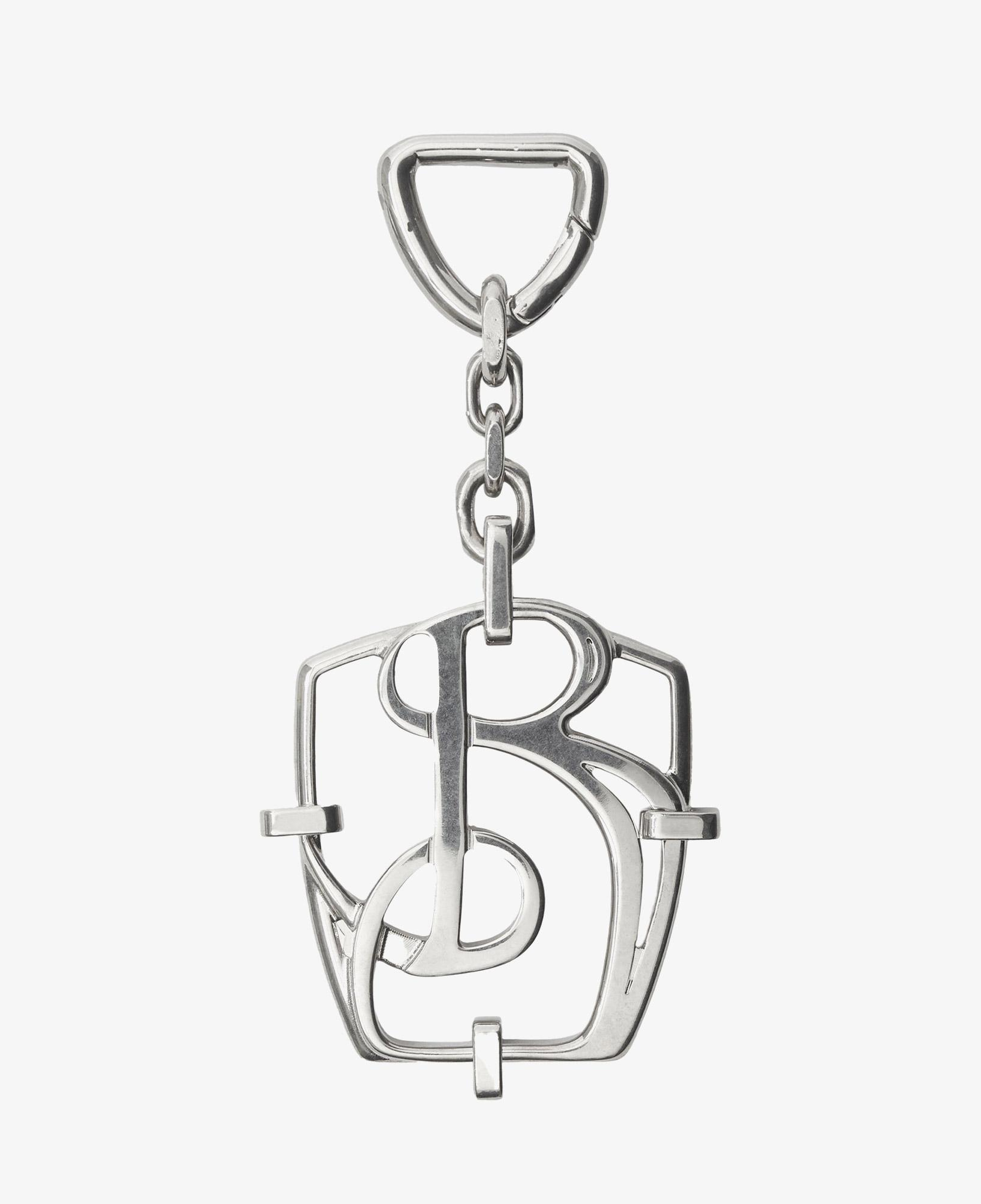 Burberry Shield Charm Kadın Gümüş Anahtarlık