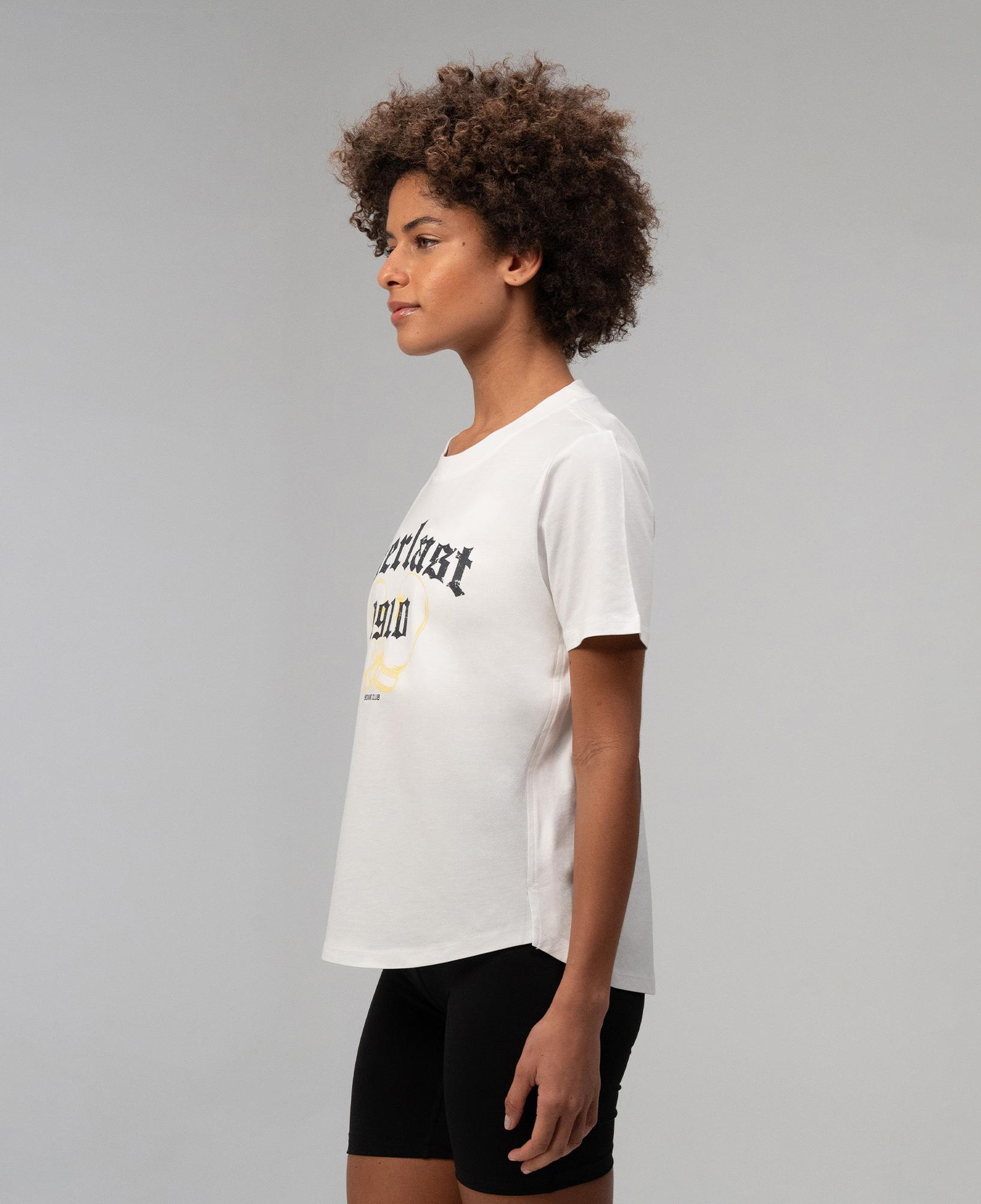 Everlast Graphic Boxing Collection Comfort Fit Beyaz Kadın T-Shirt