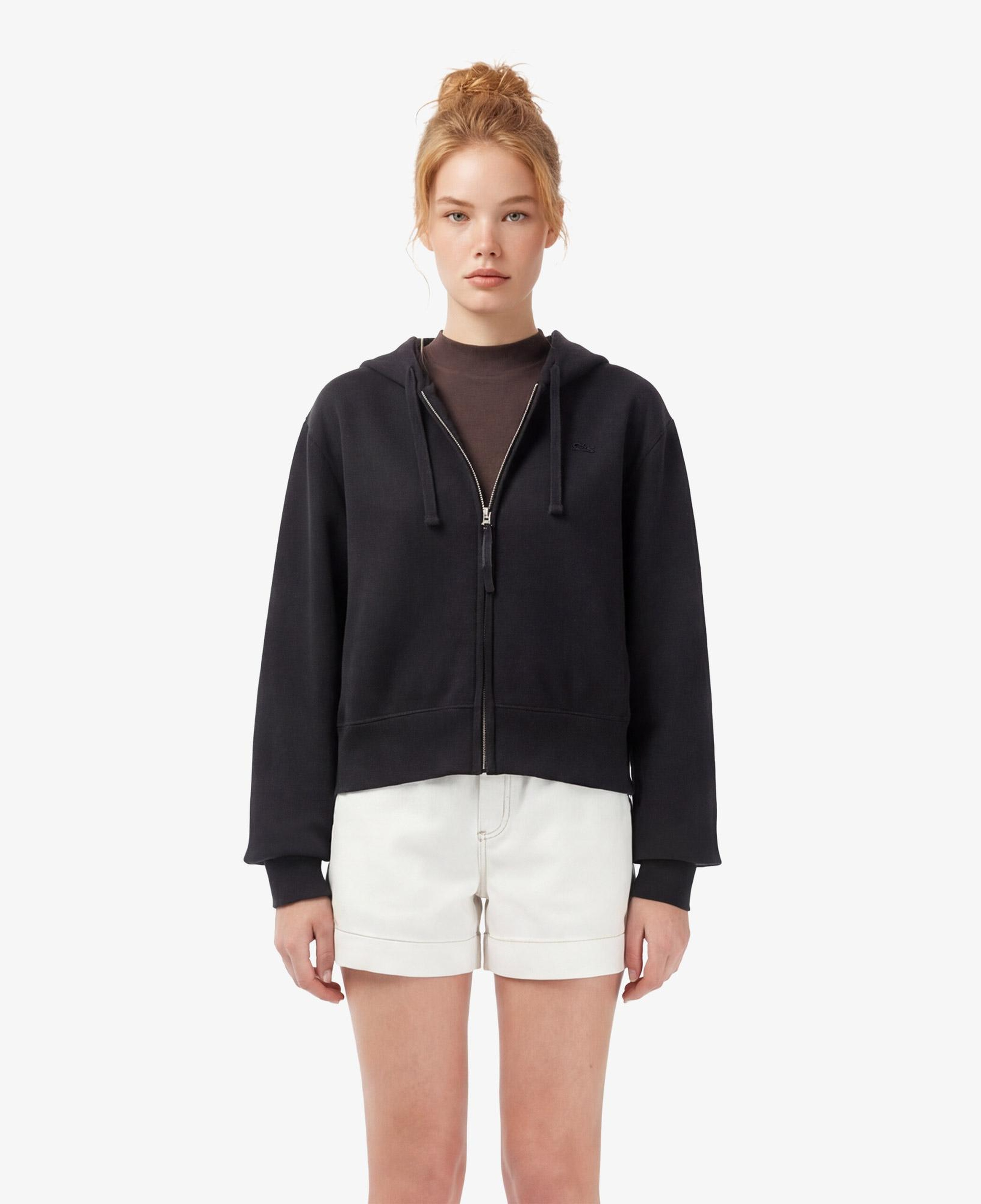 Lacoste Classic Fit Kadın Siyah Hırka