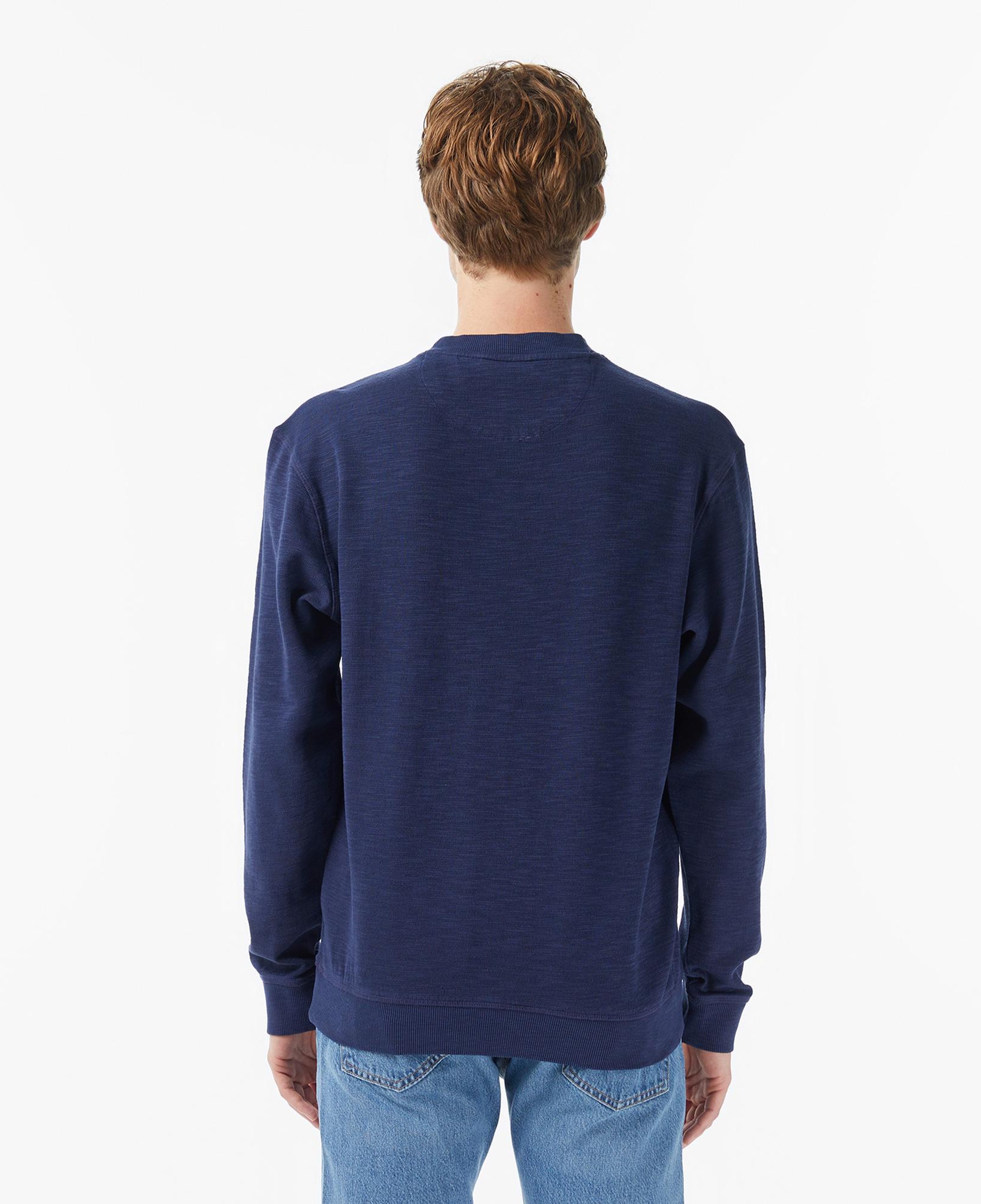 Scotch&Soda G/D Structured Erkek Lacivert Sweatshirt