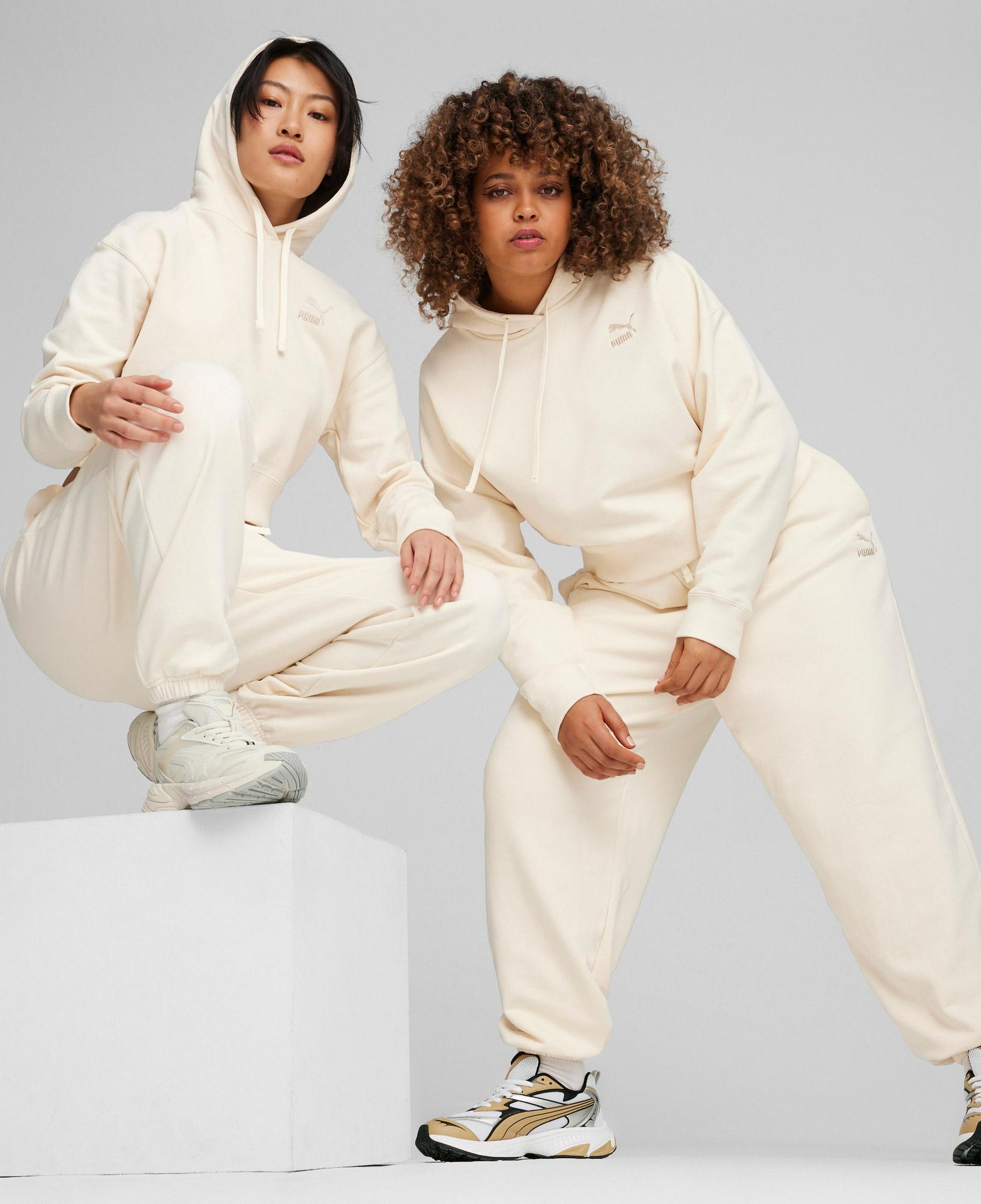 Puma Better Classic Kadın Bej Günlük Sweatshirt