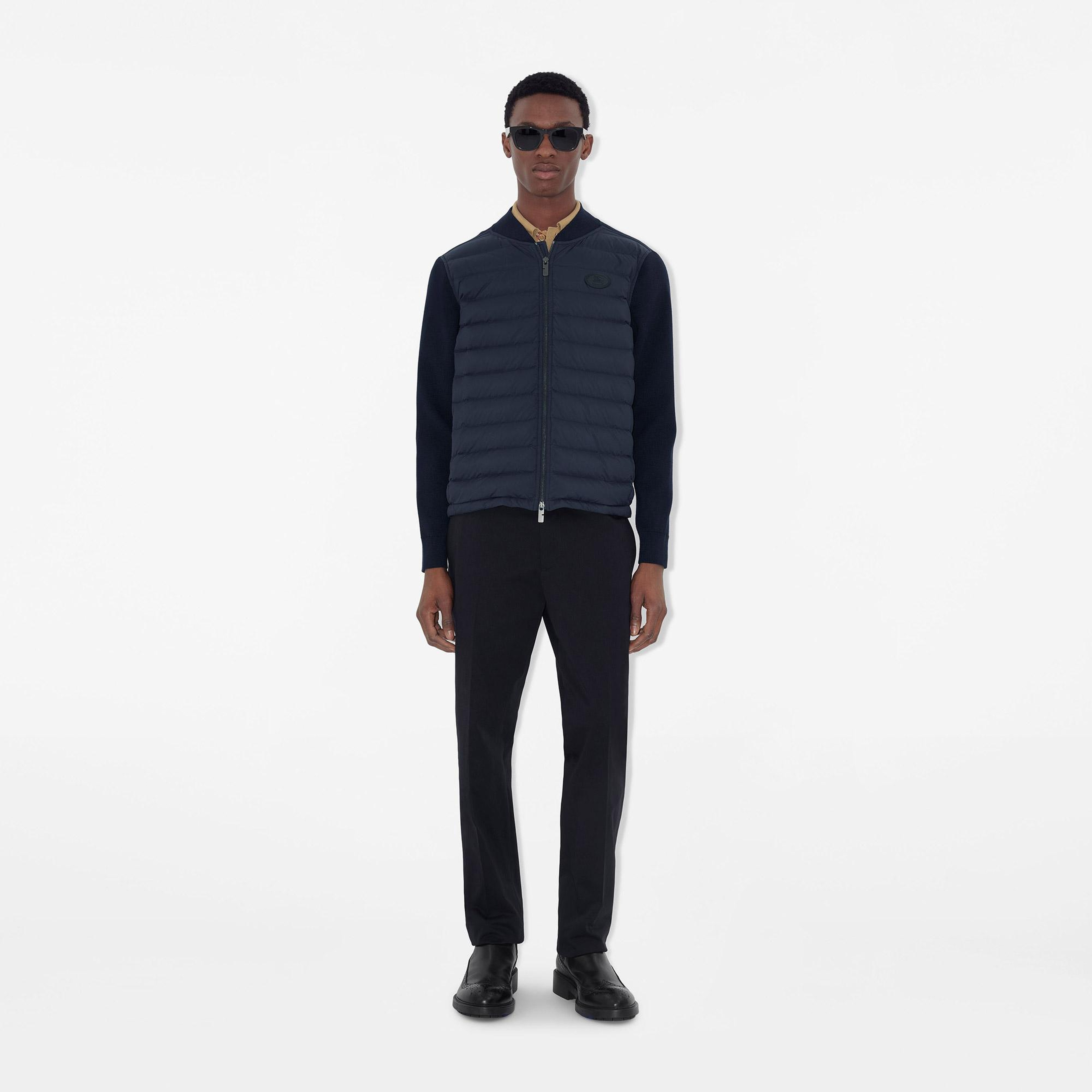 Burberry Erkek Lacivert Mont