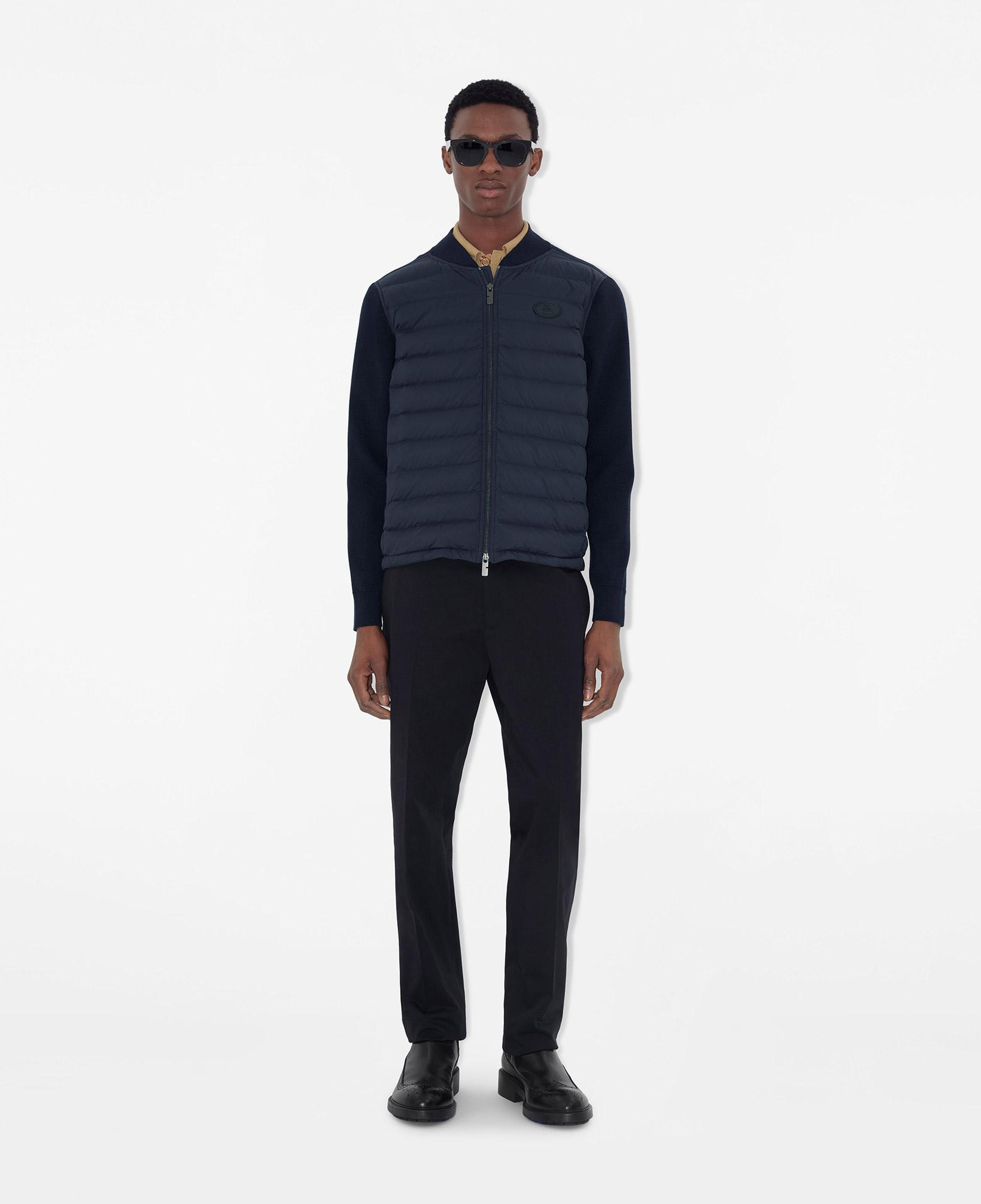 Burberry Erkek Lacivert Mont