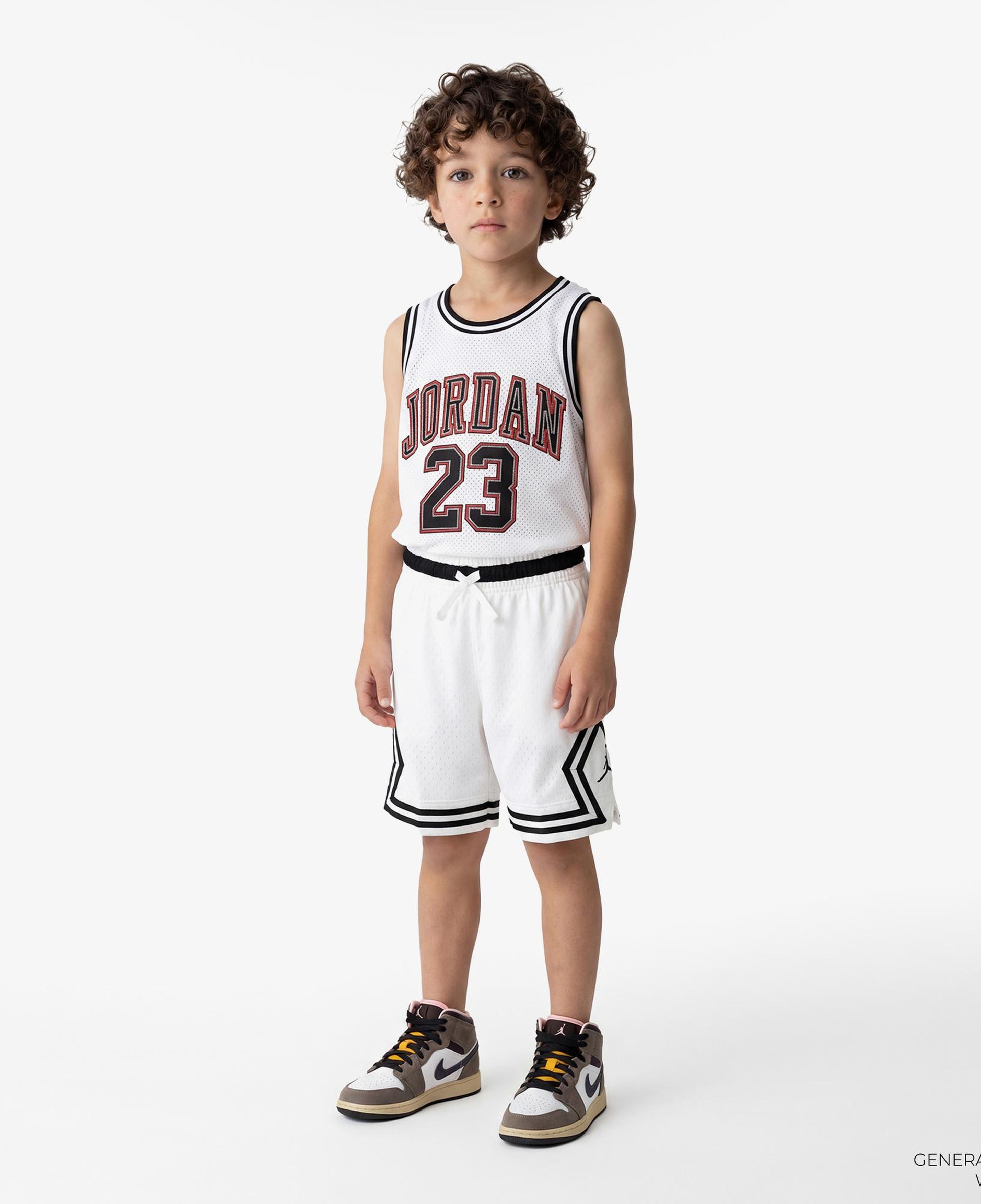 Jordan MJ Sport Diamond Çocuk Beyaz Şort