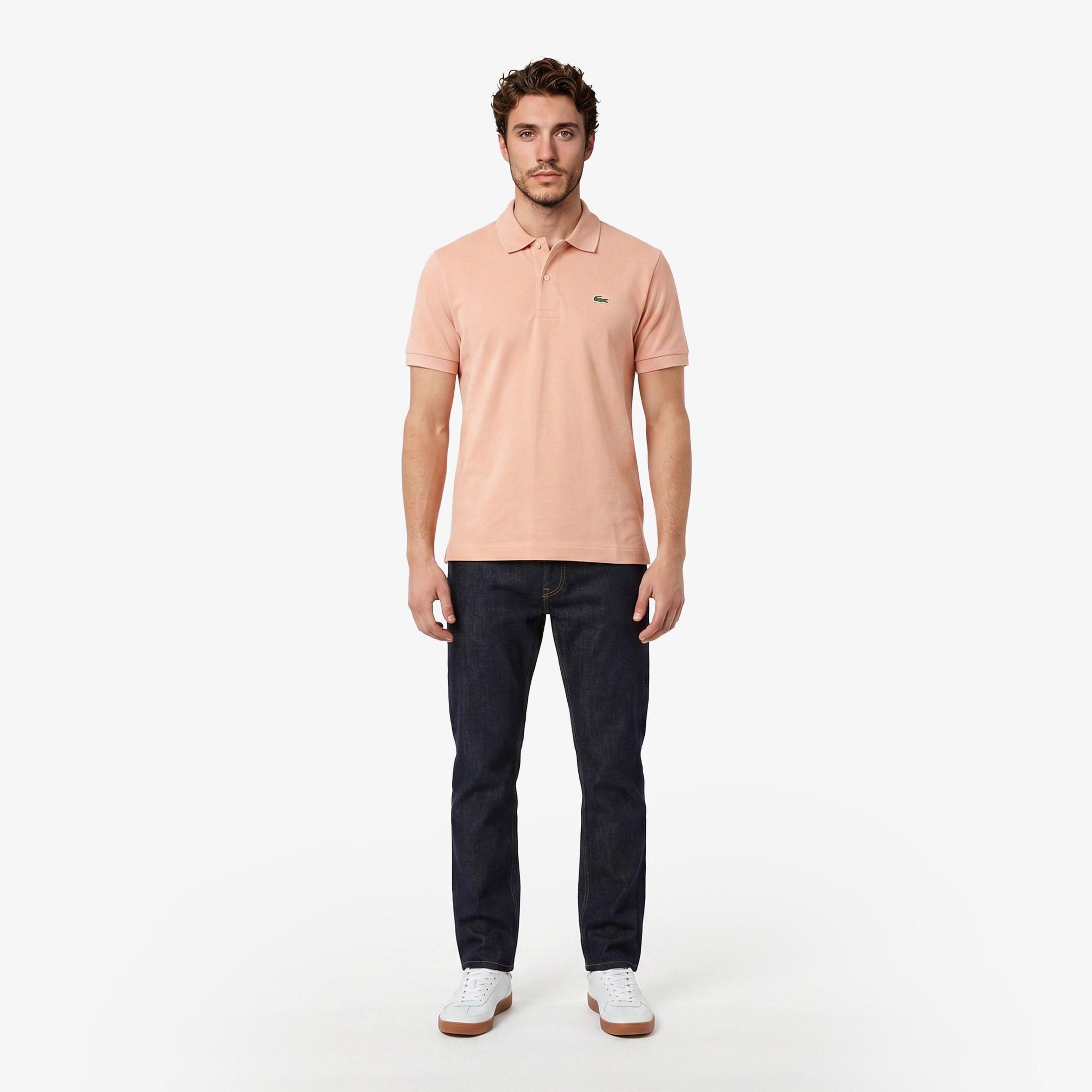Lacoste L.12.12 Erkek Classic Fit Bej Polo