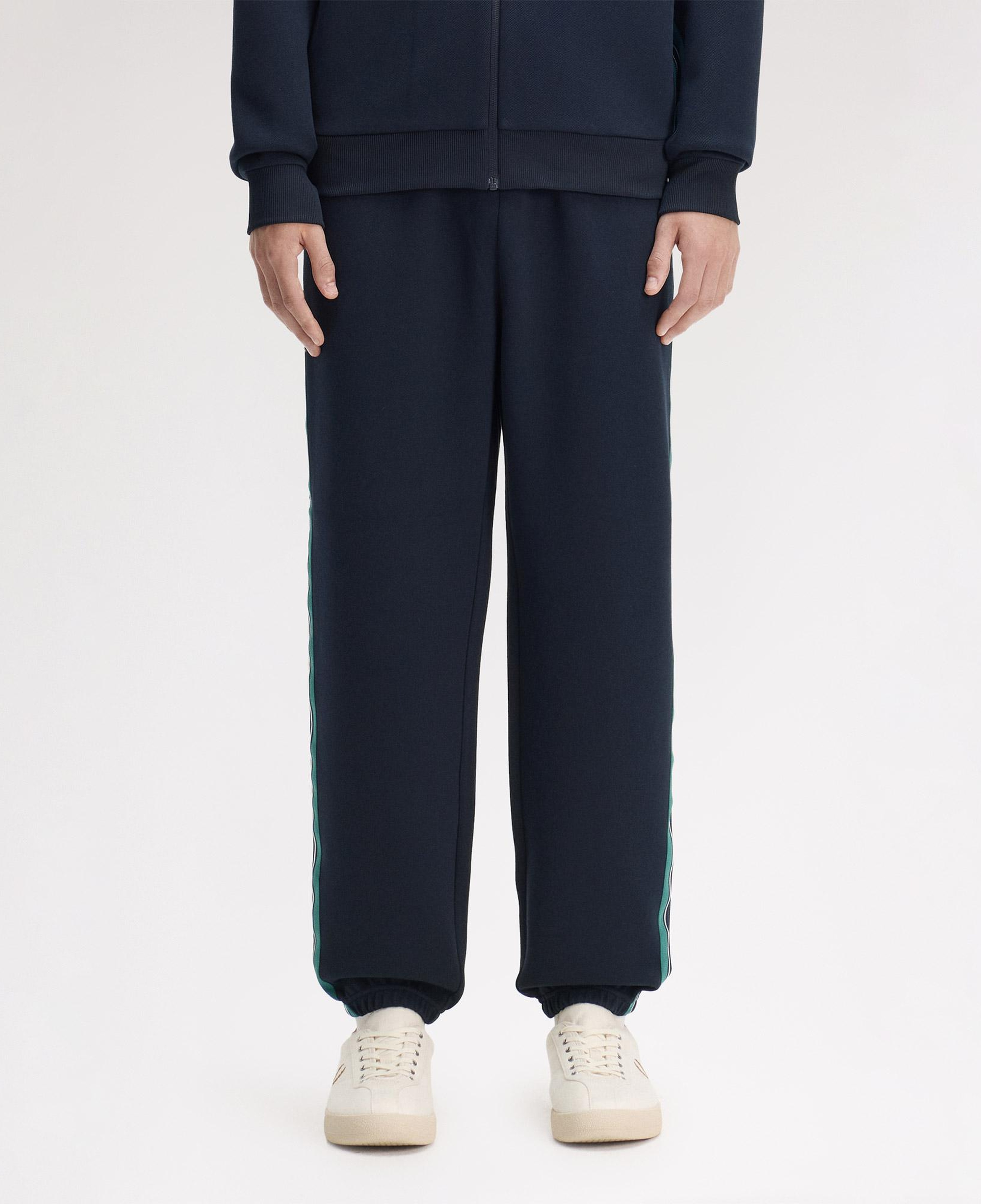 Fred Perry Stripe Tape Erkek Lacivert Eşofman Altı