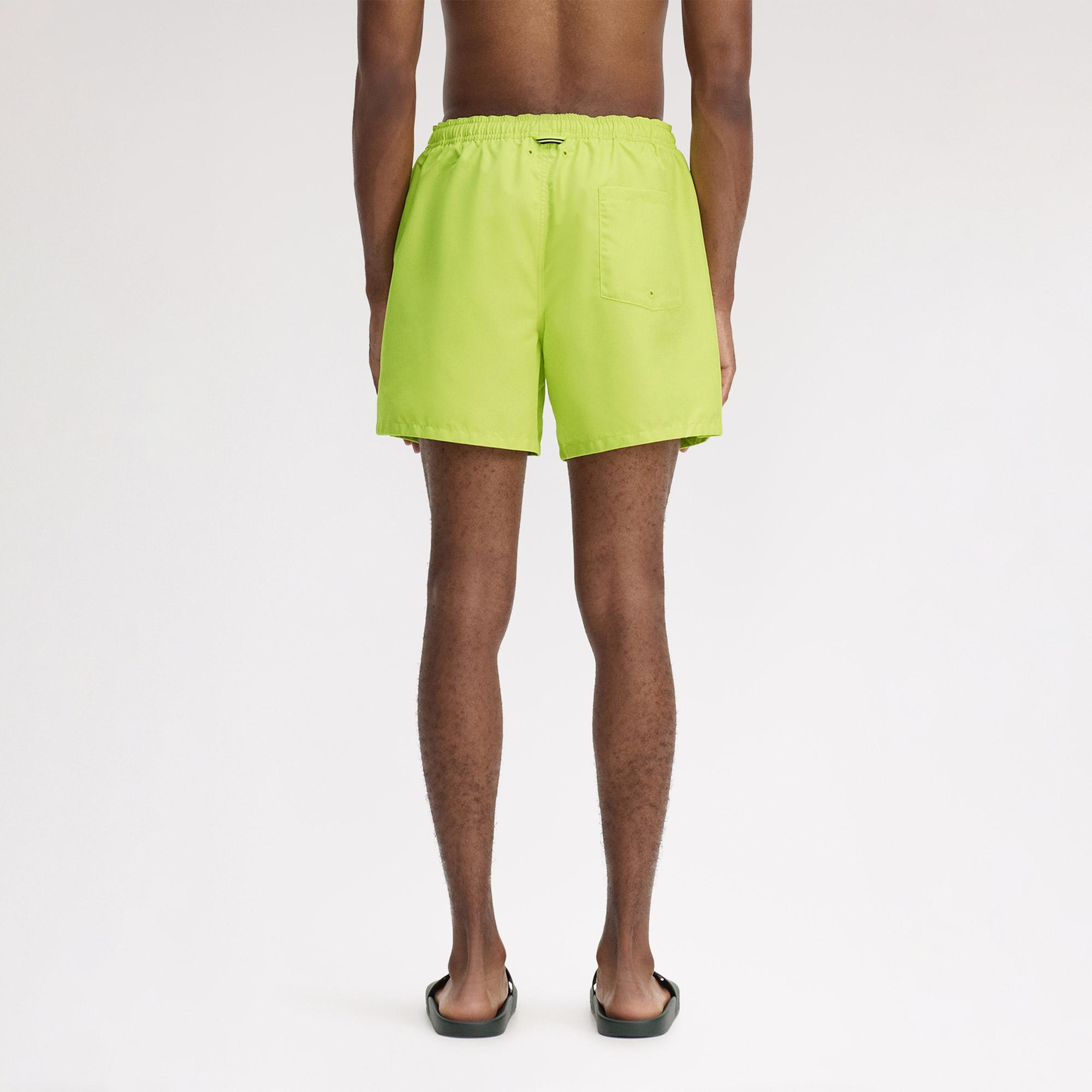Fred Perry Erkek Sarı Deniz Şortu