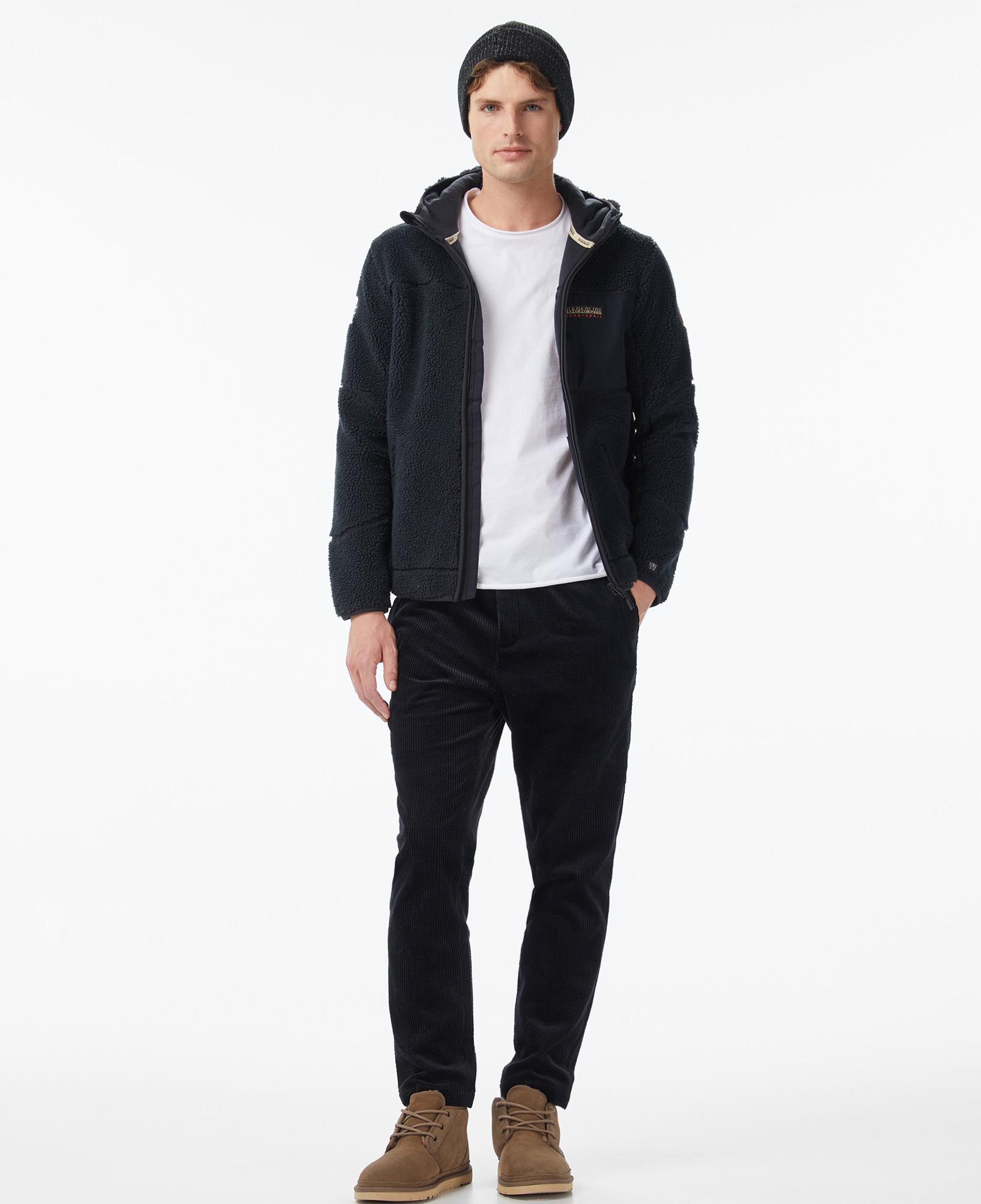 Scotch&Soda Fave Cotton Corduroy Loose Tapered Erkek Gri Pantolon