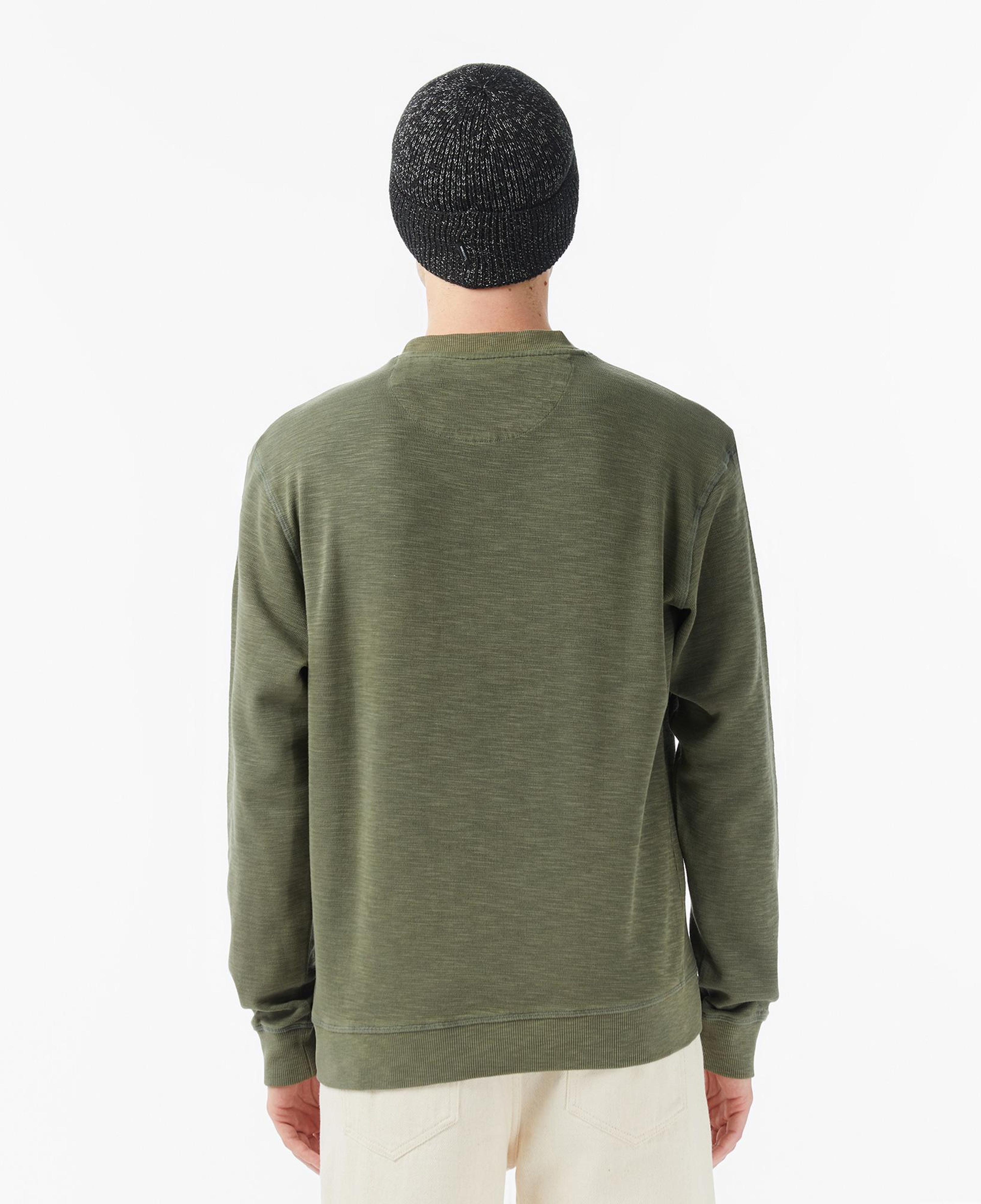 Scotch&Soda G/D Structured Erkek Yeşil Sweatshirt