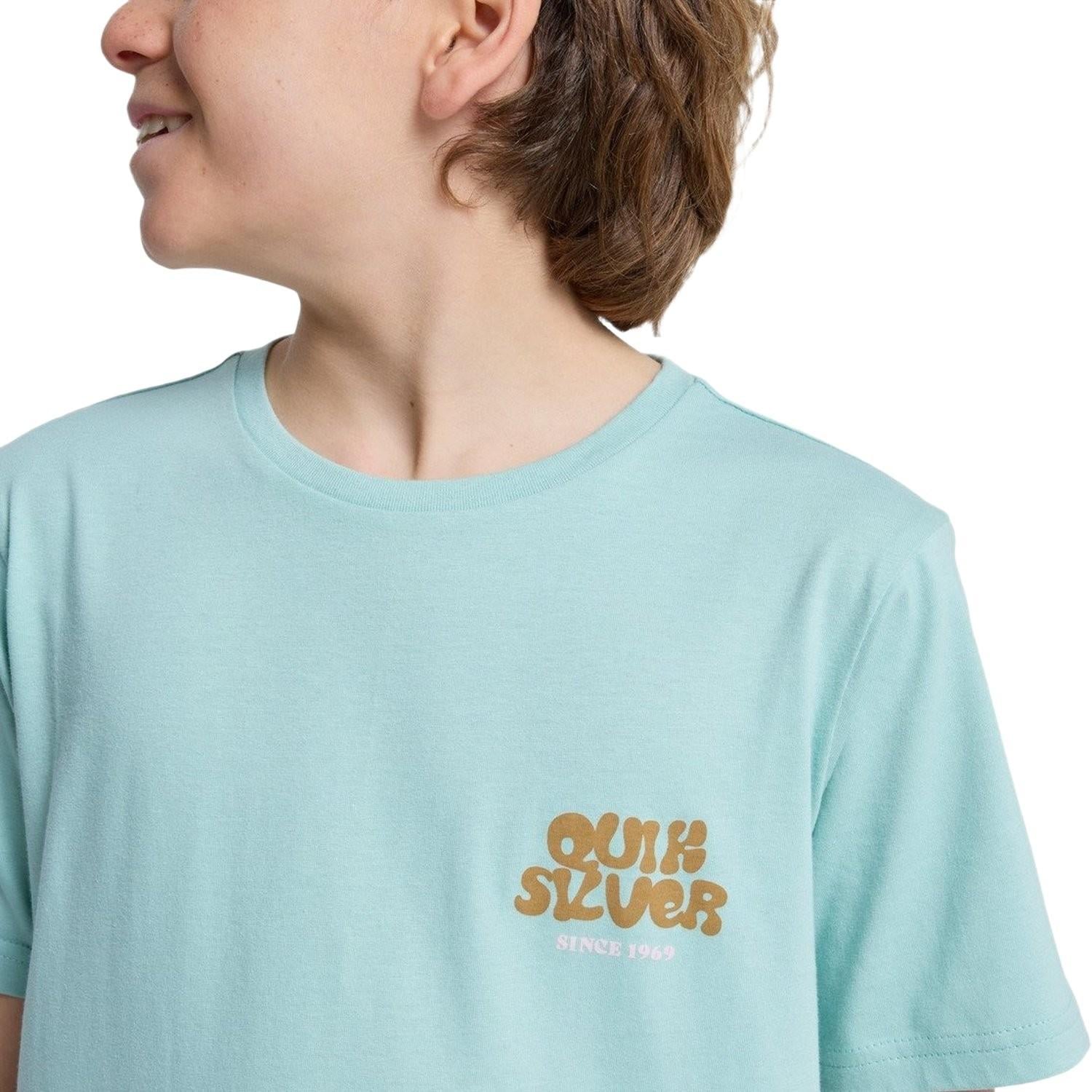 Quiksilver Fruits Tide Erkek Çocuk Mavi Tişört