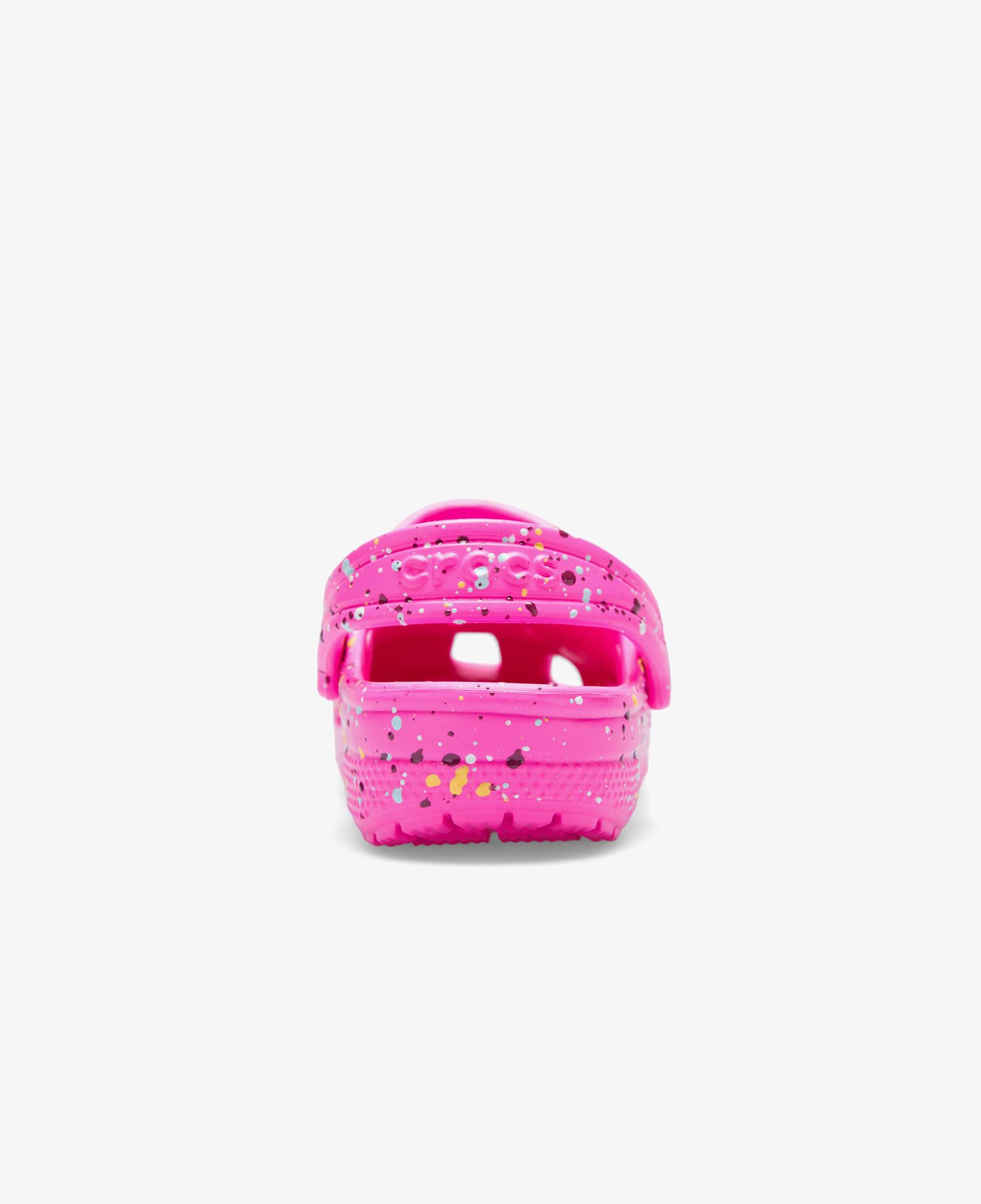 Crocs Classic Paint Splatter Clog Çocuk Pembe Terlik