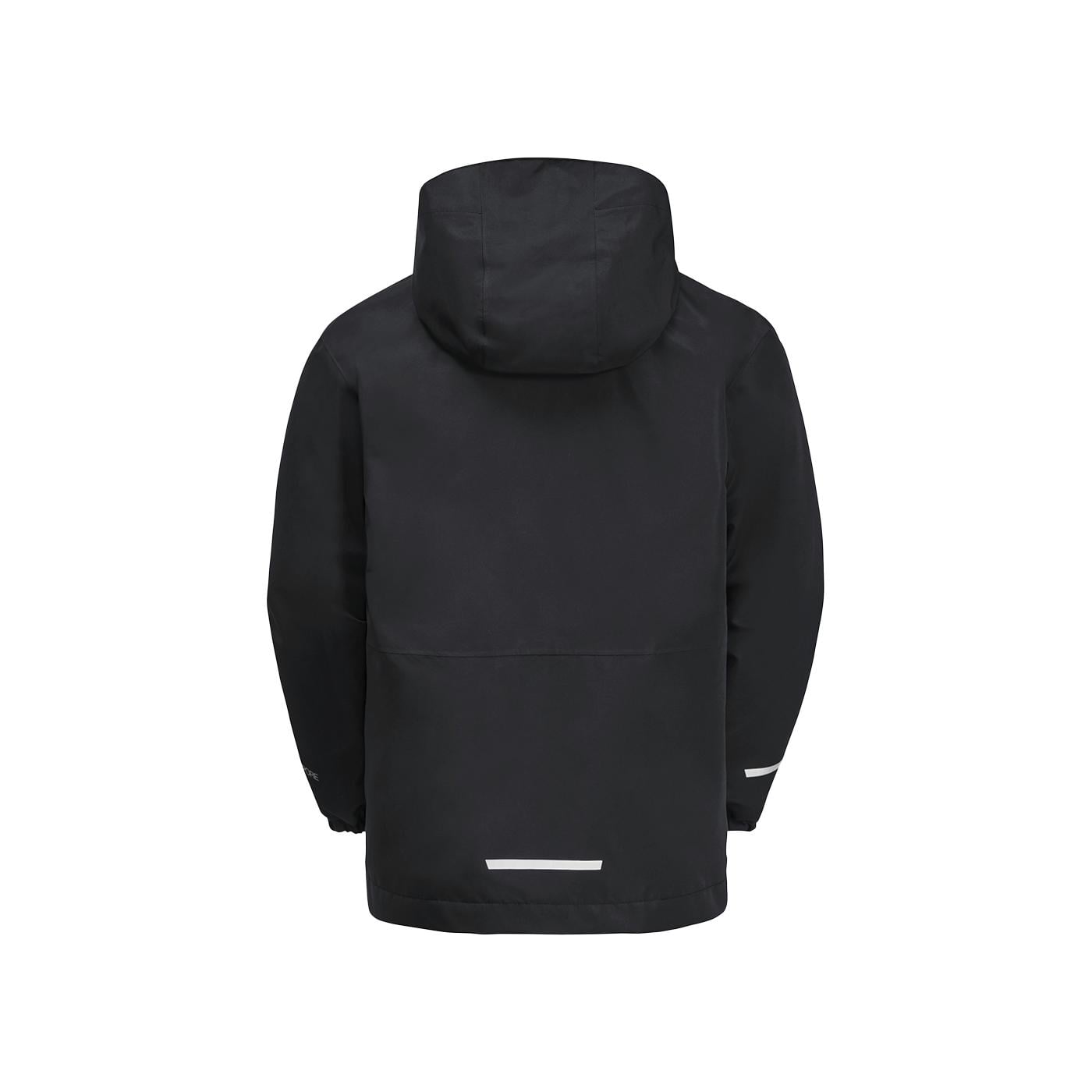 Jack Wolfskin Iceland 3in1 Unisex Çocuk Gri Outdoor Ceketi