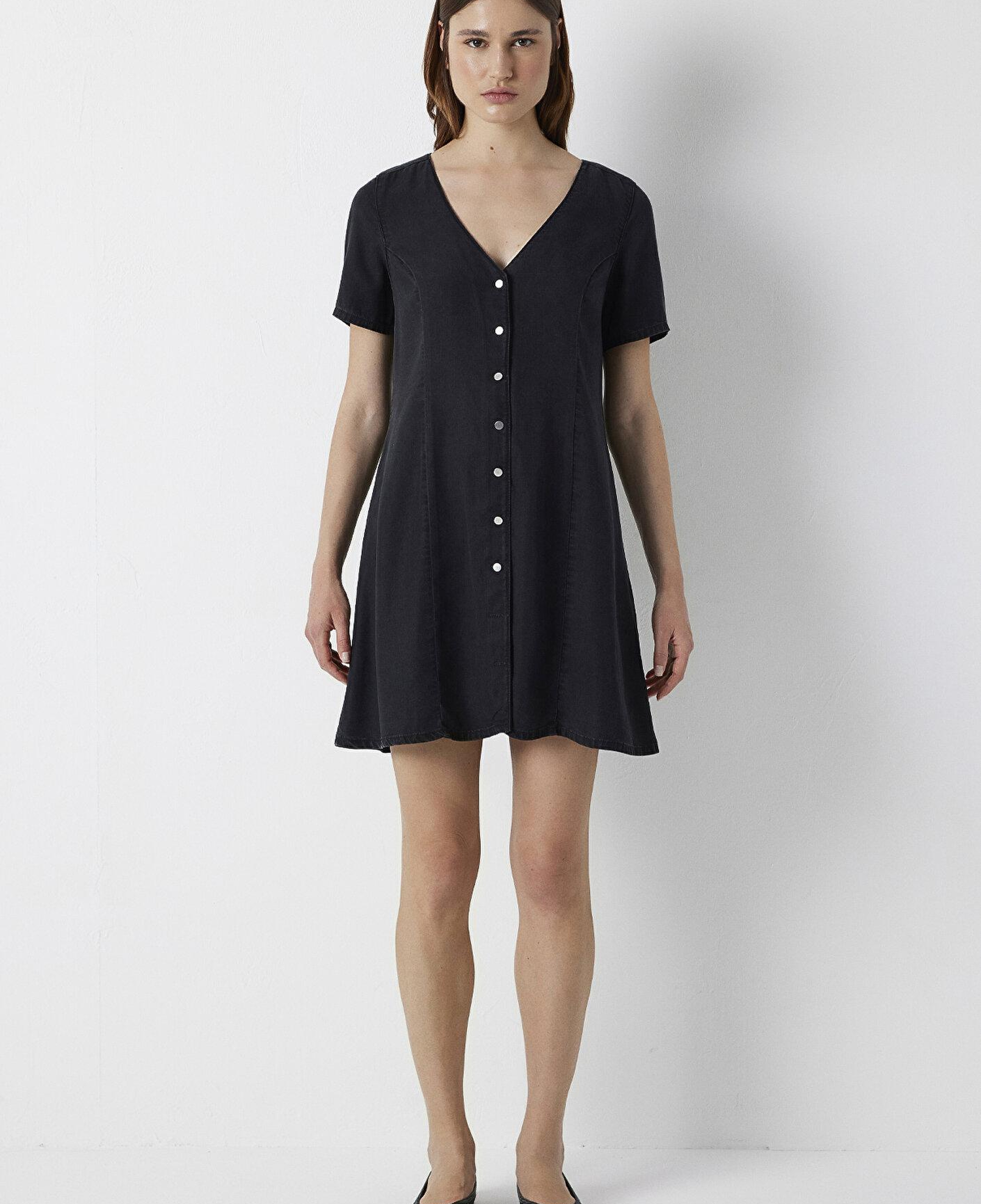 Mavi Manolia Maviterrenean Antrasit Jean Elbise 1321042-A3218