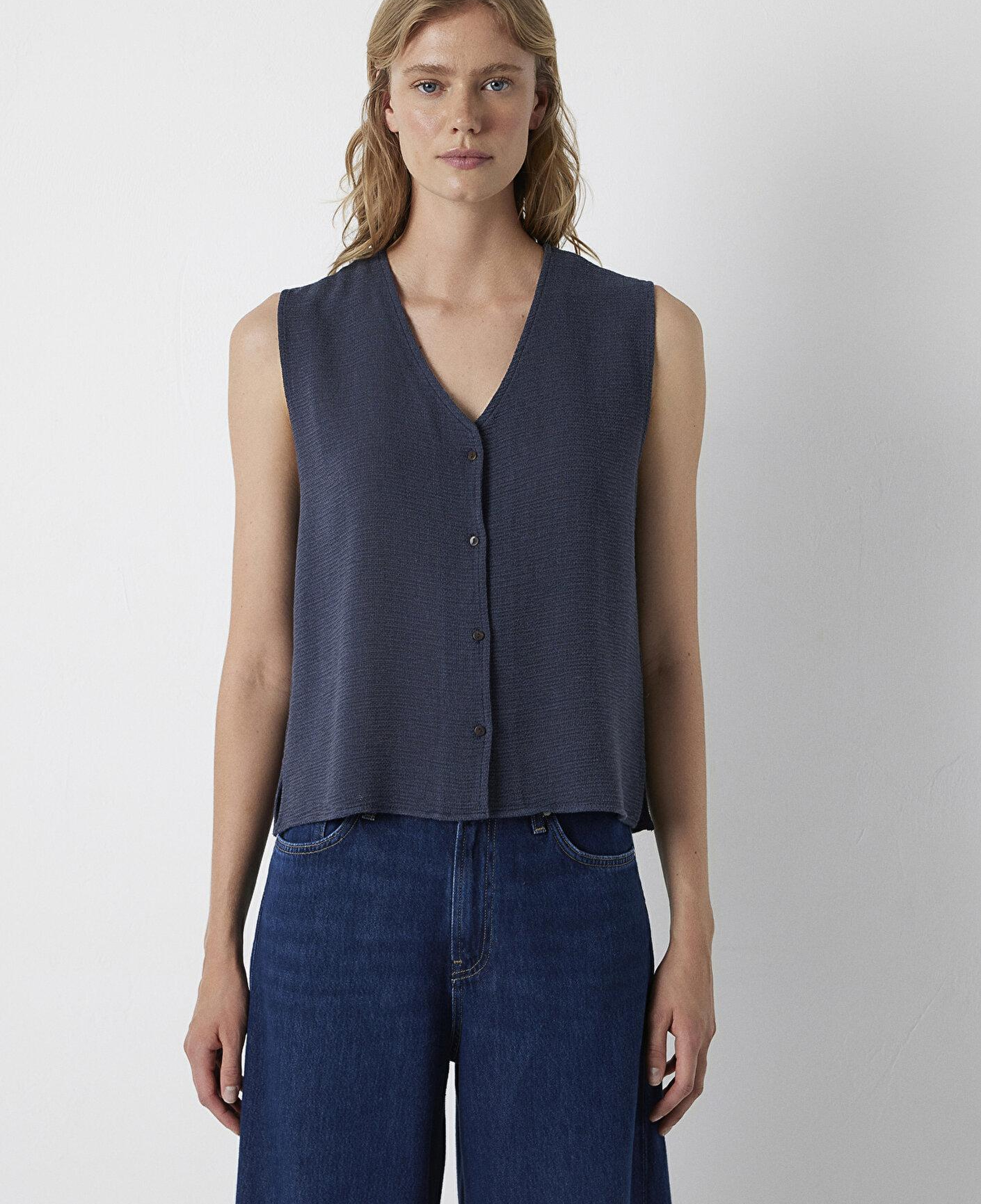 Mavi Kolsuz Lacivert Gömlek Slim Fit / Dar Kesim 1211444-89101