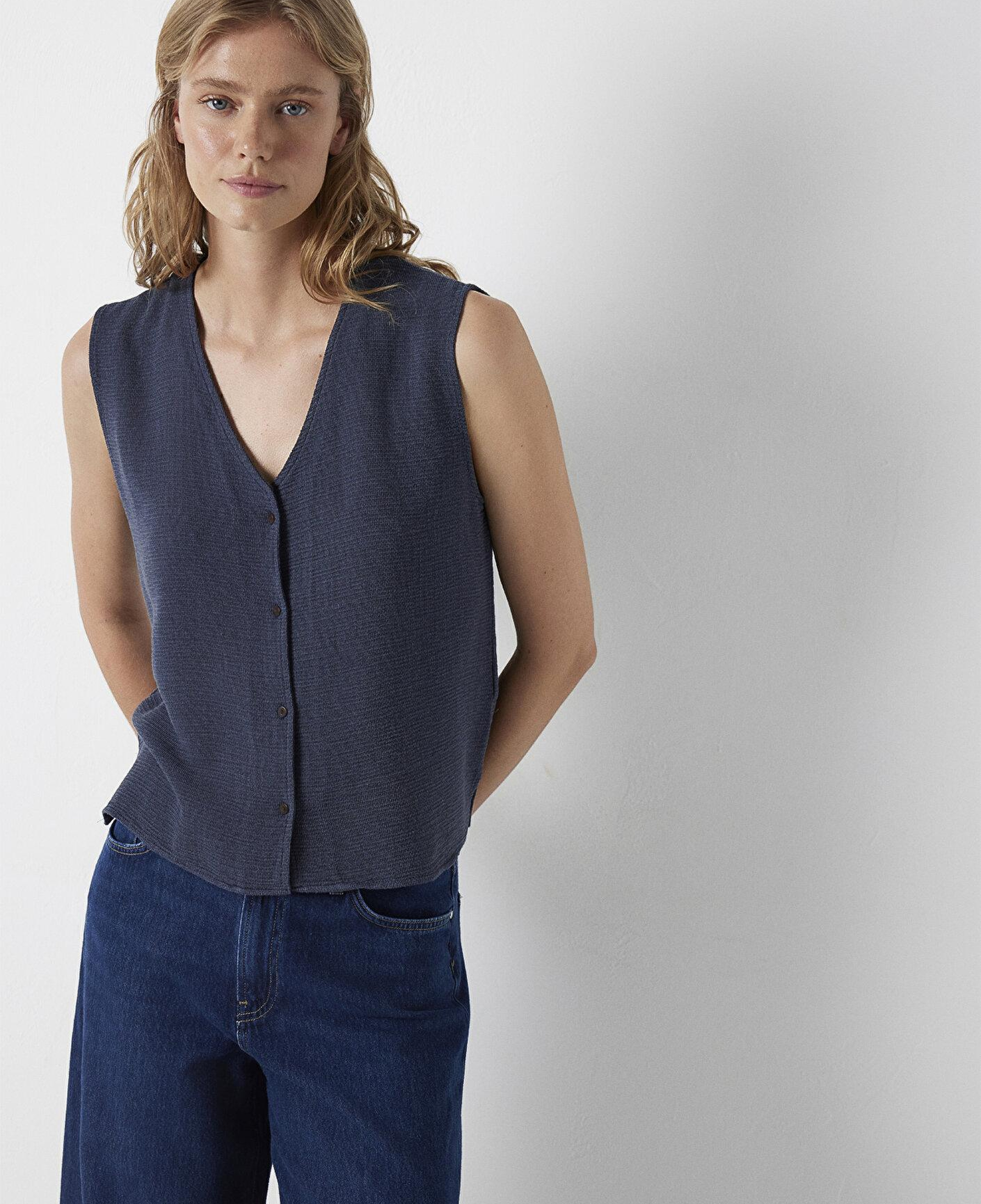 Mavi Kolsuz Lacivert Gömlek Slim Fit / Dar Kesim 1211444-89101