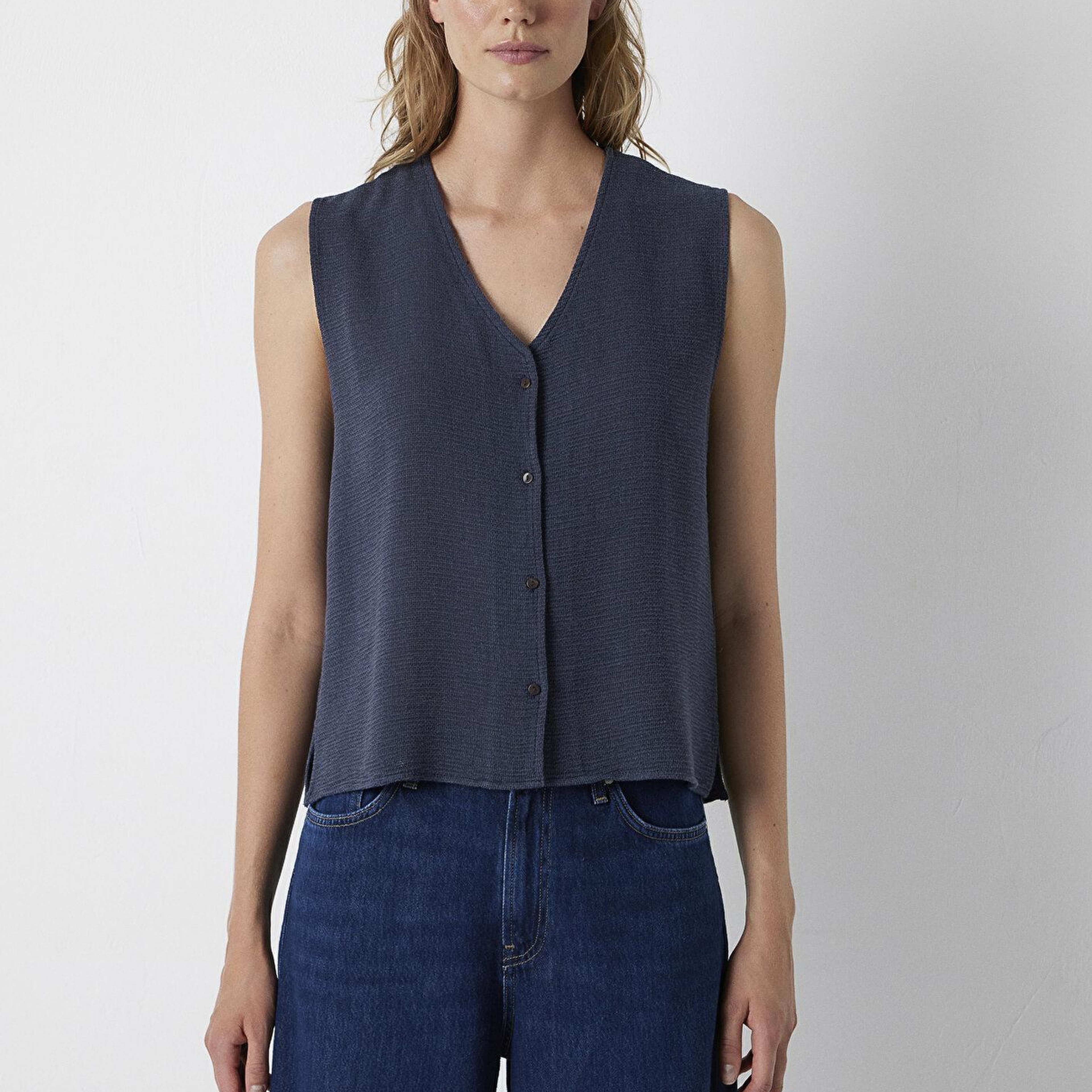 Mavi Kolsuz Lacivert Gömlek Slim Fit / Dar Kesim 1211444-89101