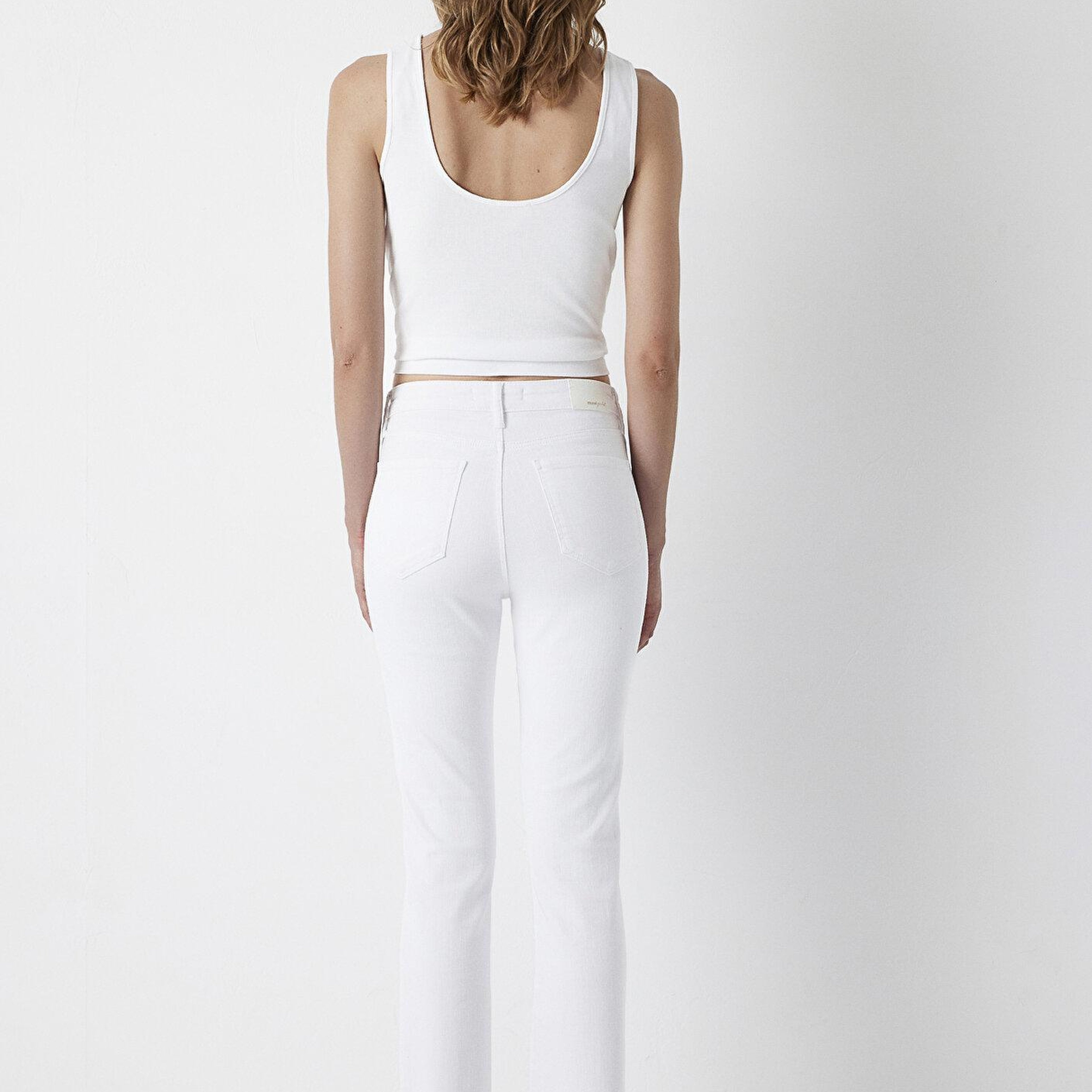 Mavi Bliss Gold Premium Beyaz Jean Pantolon 101437-A3215