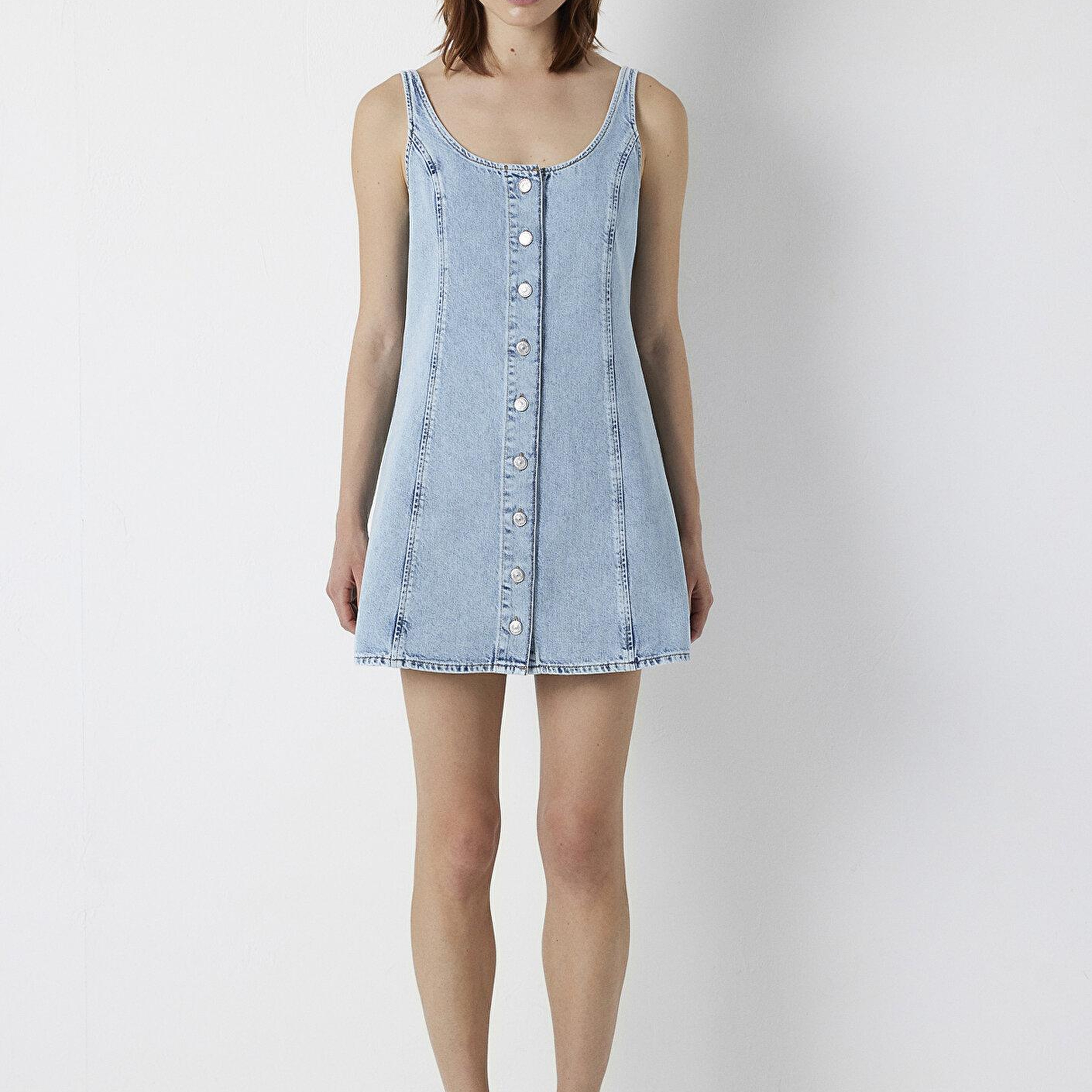 Mavi Mara Classic Denim Buz Mavisi Jean Elbise 1317104-A3186