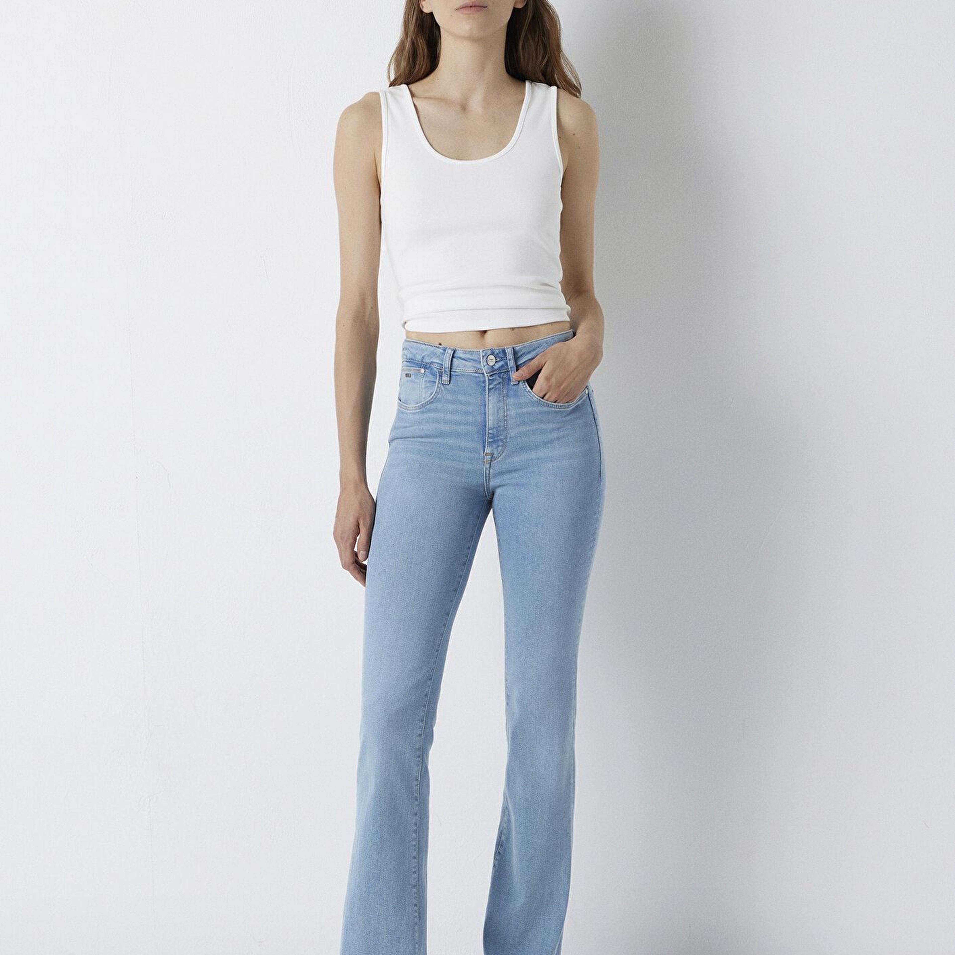 Mavi Maria Premium Blue Gölgeli Açık Mavi Jean Pantolon 101225-A4172