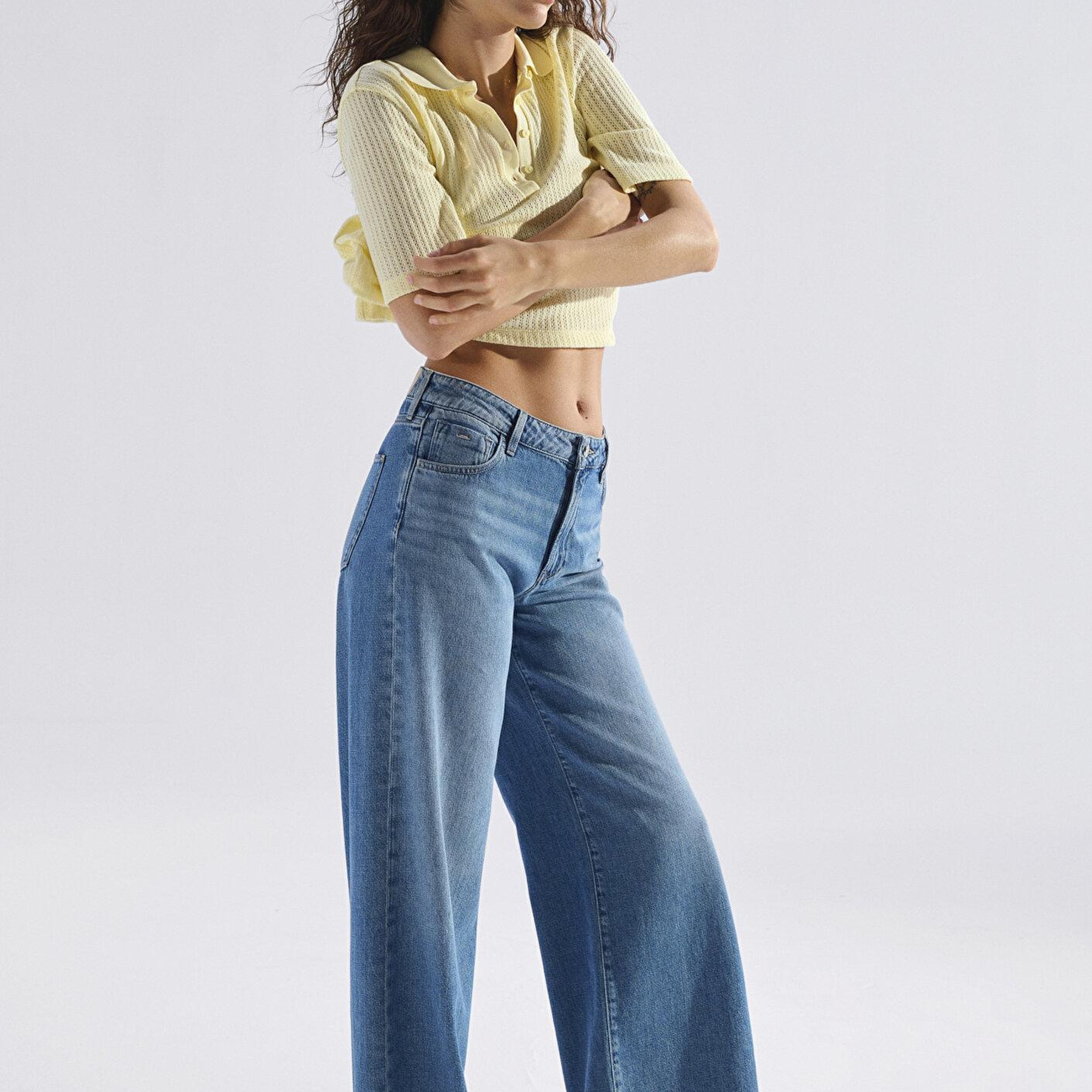 Mavi Remy Mavi Edition Keten Karışımlı Indigo Mavisi Jean Pantolon 1012603-A4229