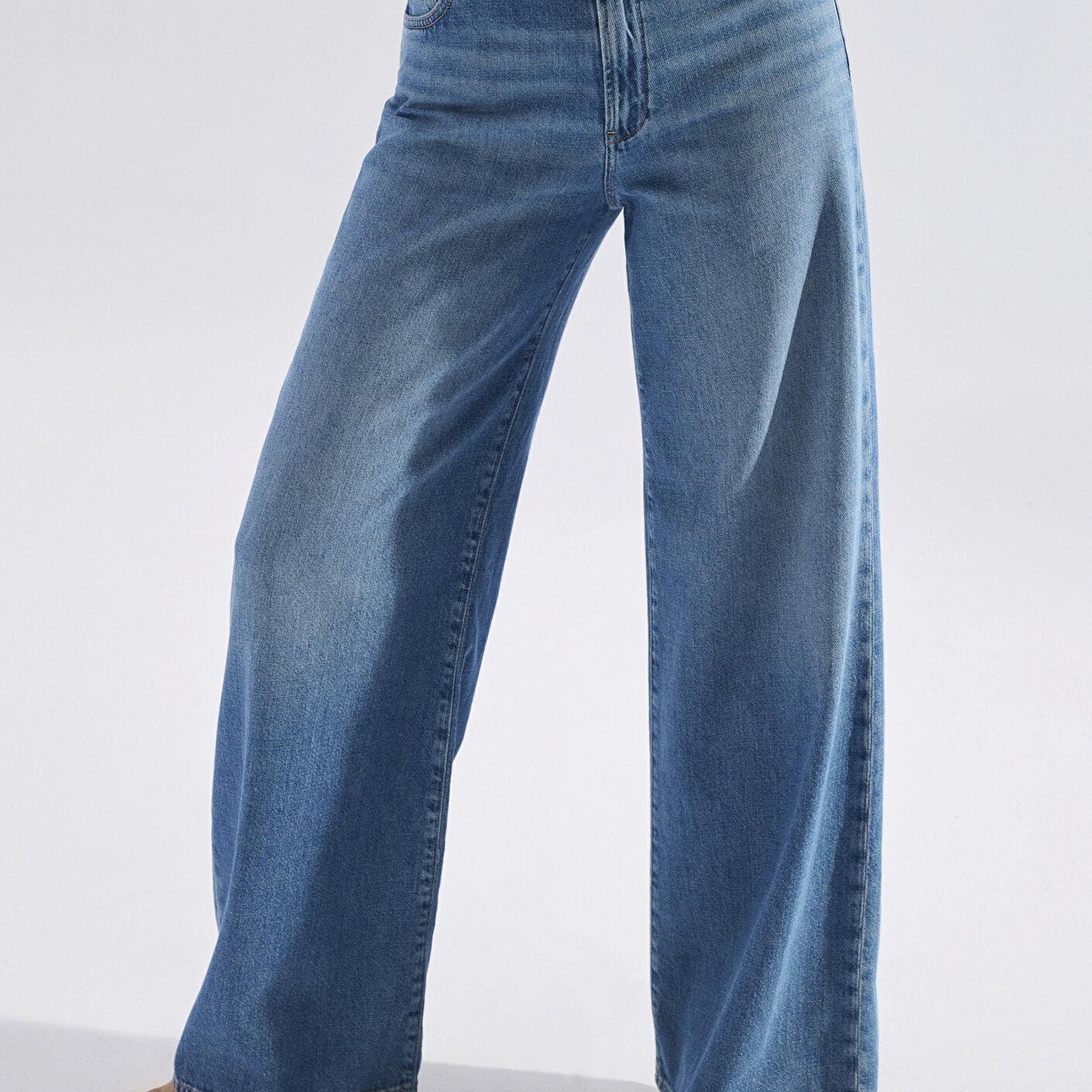 Mavi Remy Mavi Edition Keten Karışımlı Indigo Mavisi Jean Pantolon 1012603-A4229