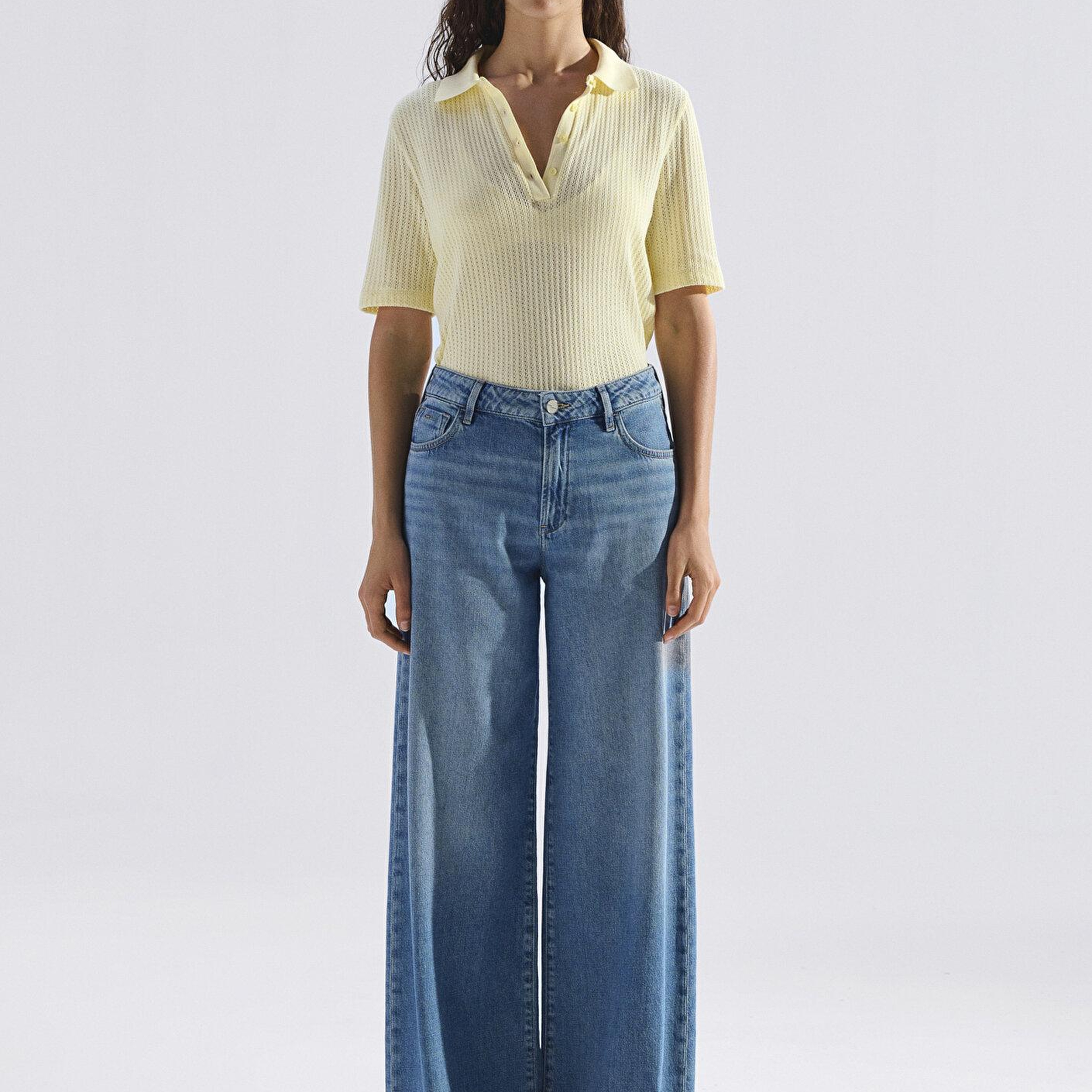 Mavi Remy Mavi Edition Keten Karışımlı Indigo Mavisi Jean Pantolon 1012603-A4229