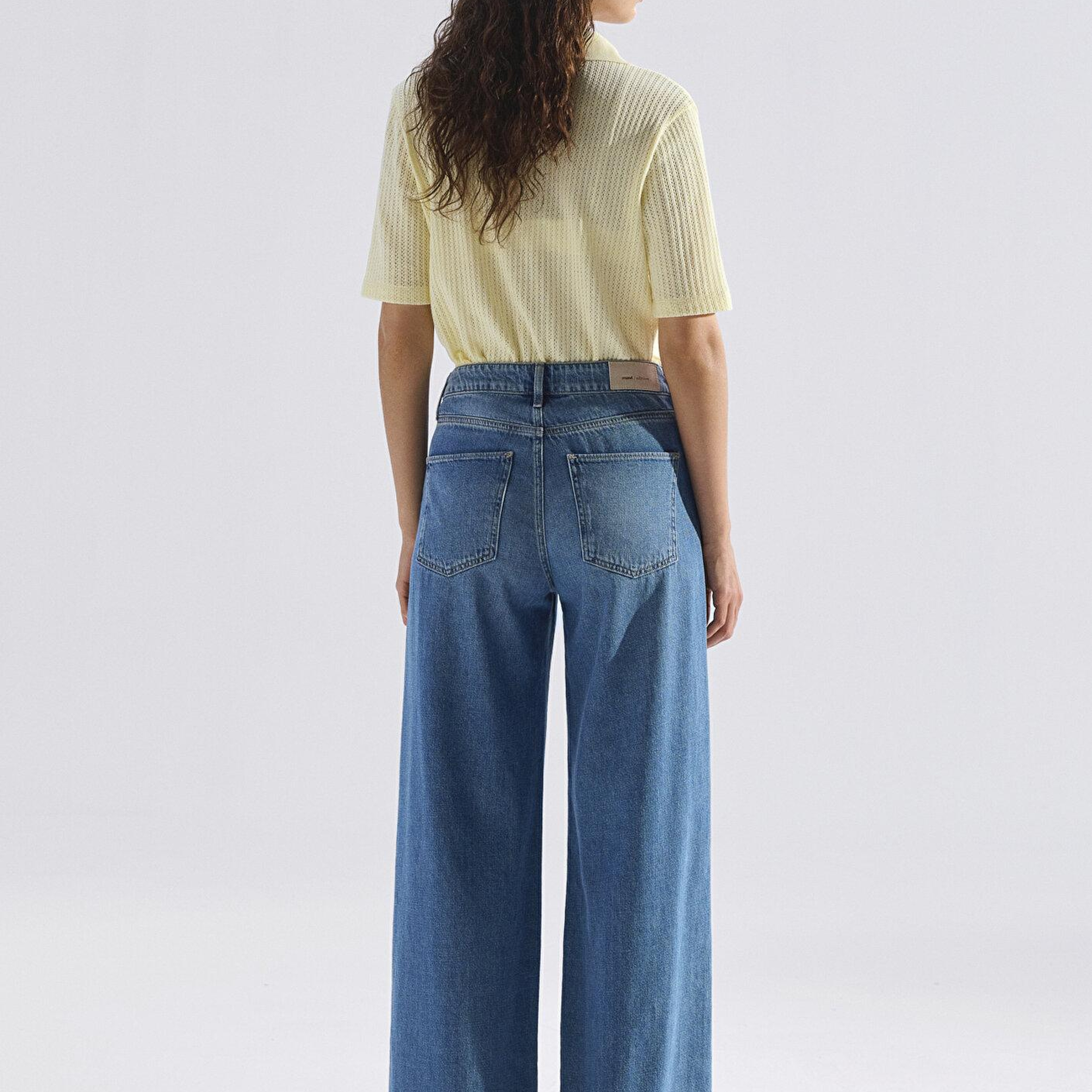 Mavi Remy Mavi Edition Keten Karışımlı Indigo Mavisi Jean Pantolon 1012603-A4229