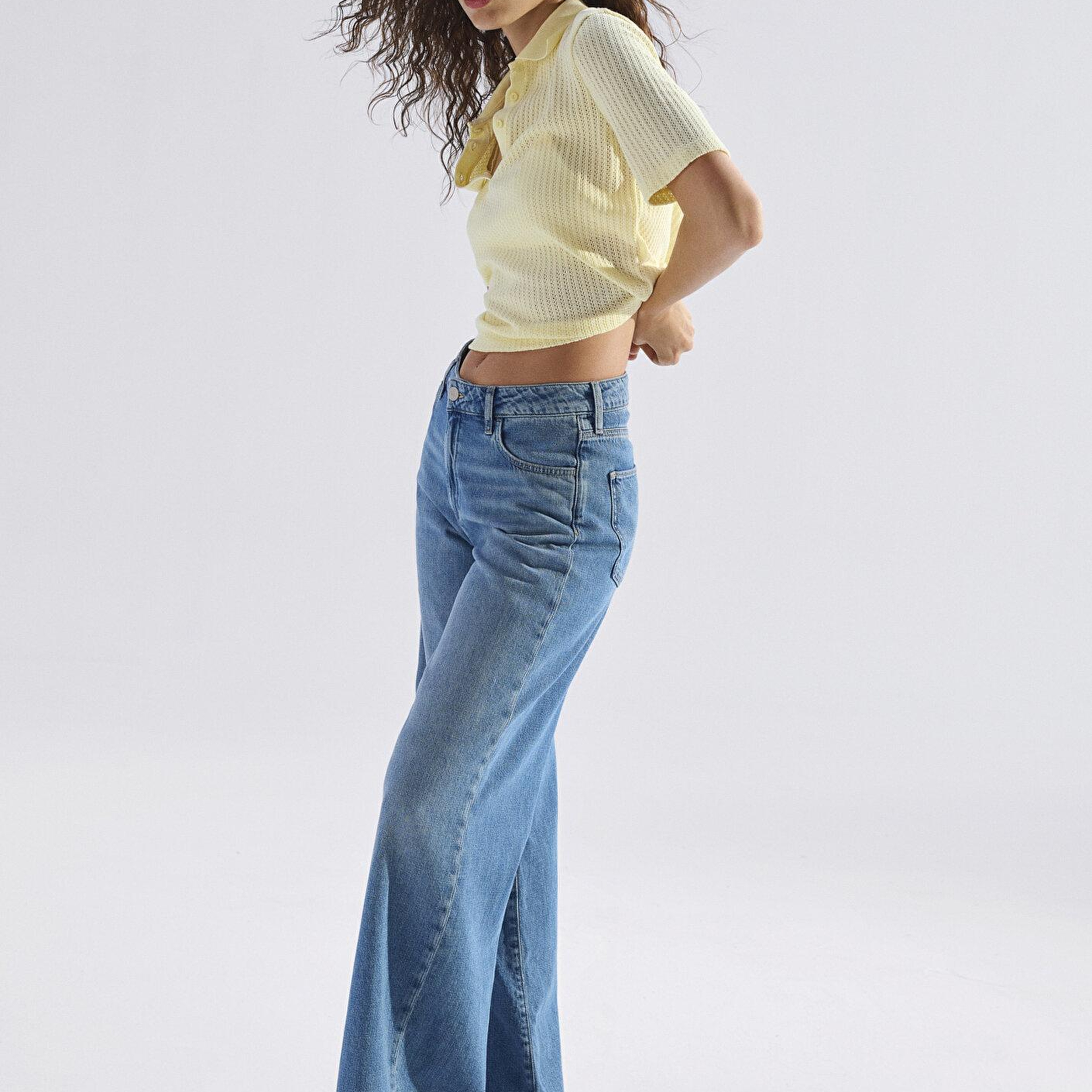 Mavi Remy Mavi Edition Keten Karışımlı Indigo Mavisi Jean Pantolon 1012603-A4229