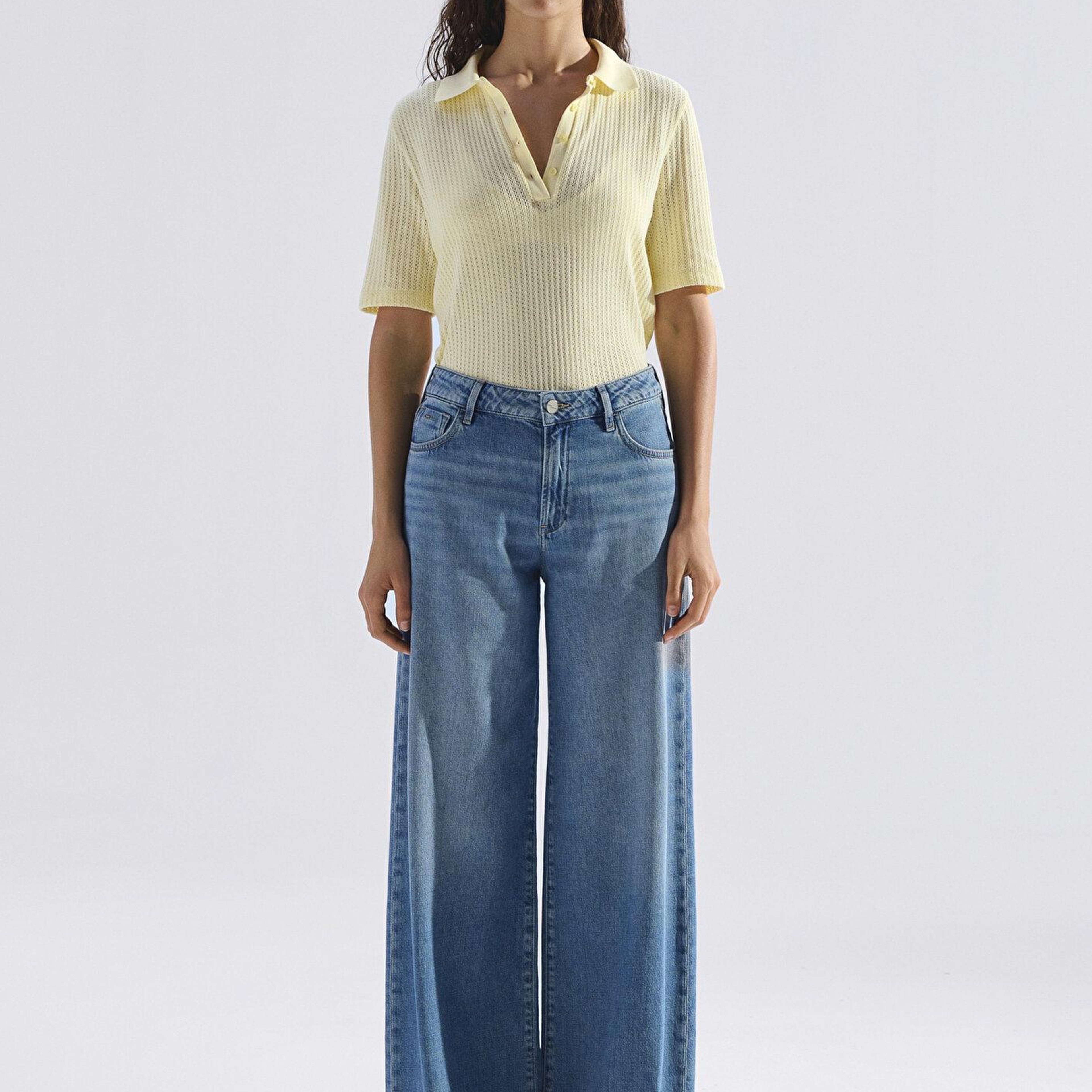 Mavi Remy Mavi Edition Keten Karışımlı Indigo Mavisi Jean Pantolon 1012603-A4229