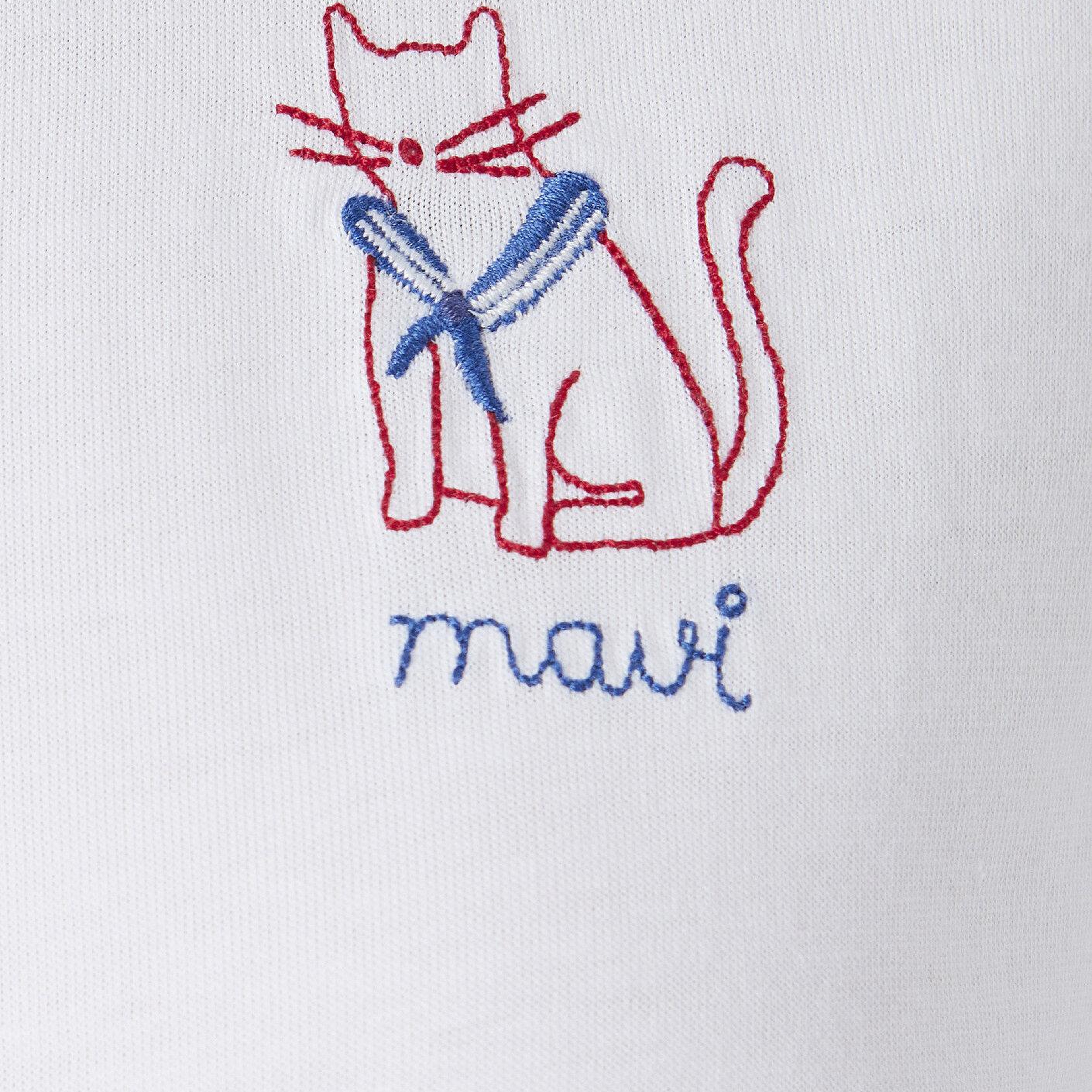 Mavi Beyaz Tişört Regular Fit / Normal Kesim 1614295-620