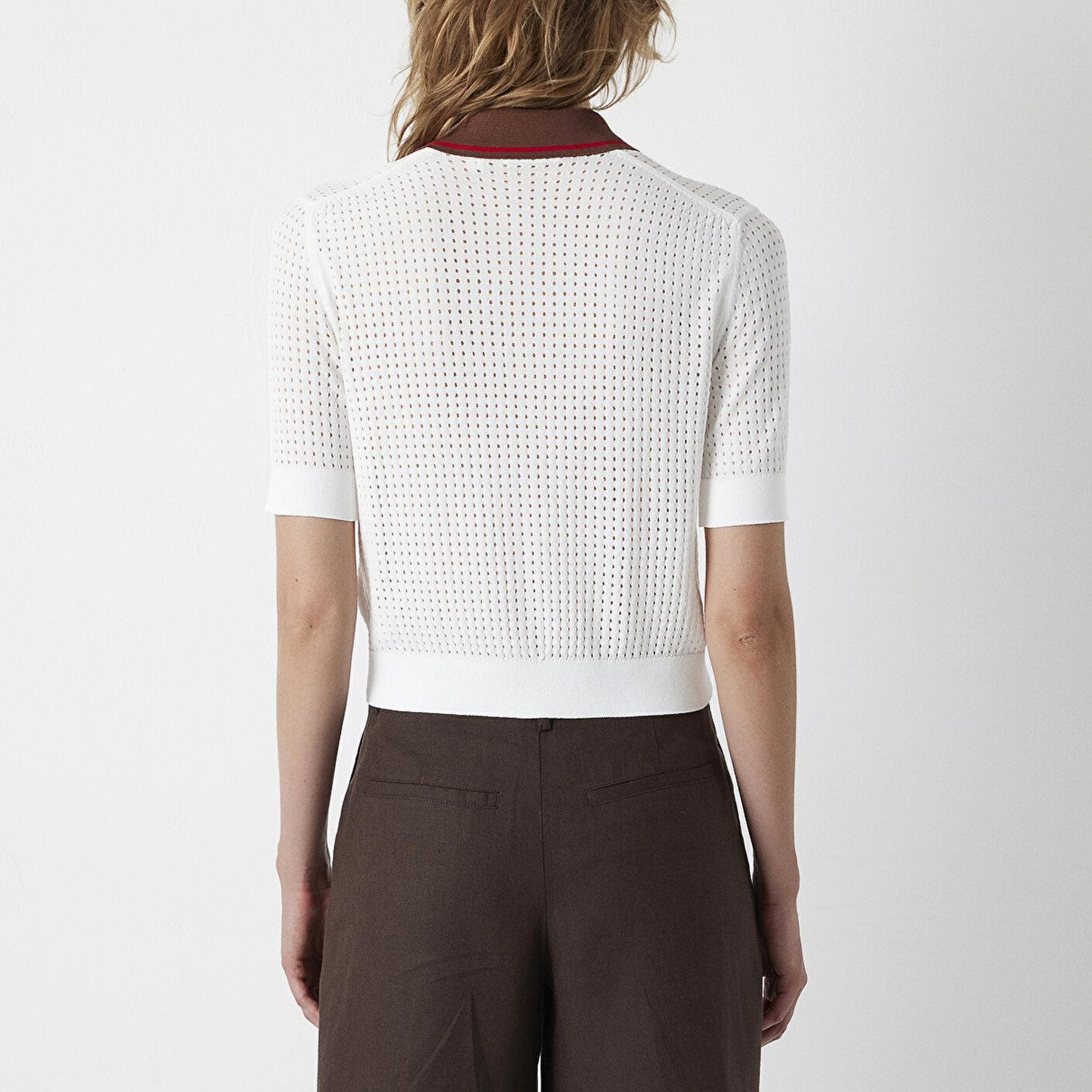 Mavi Ekru Triko Slim Fit / Dar Kesim 1711000-70057