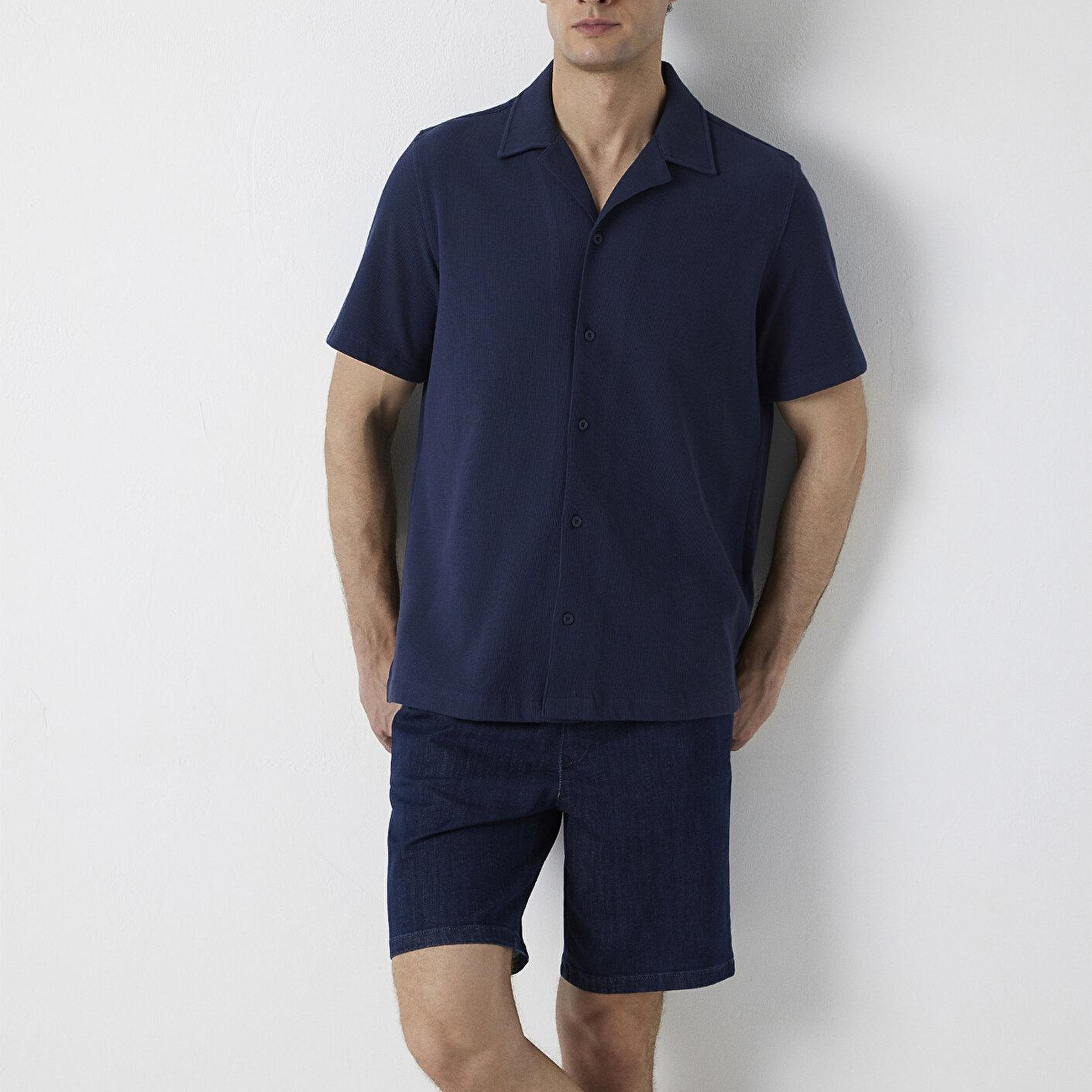 Mavi Lacivert Gömlek Regular Fit / Normal Kesim 0211944-80872